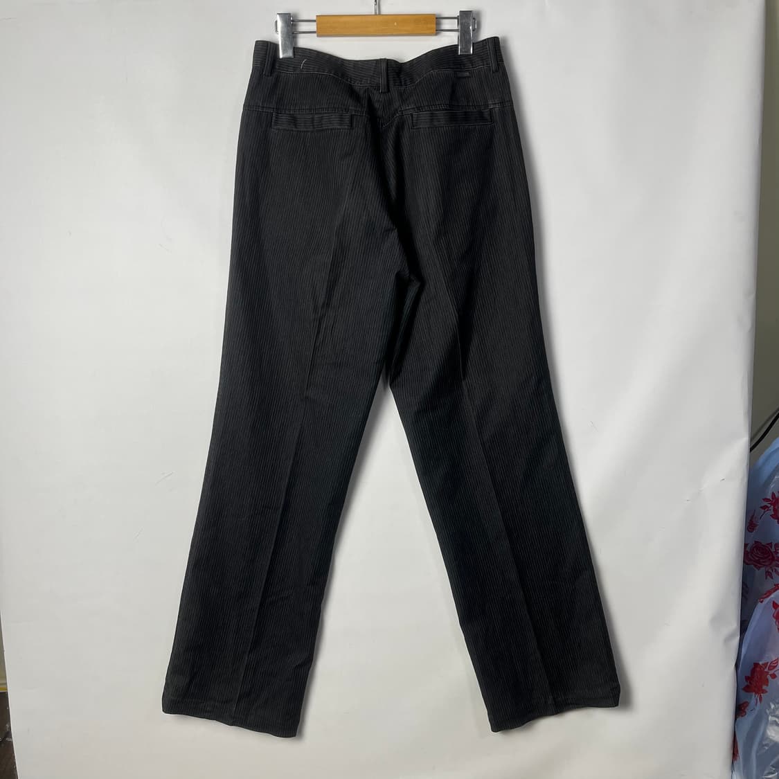 [Cabbeen] 빈티지 스트라이프 코튼 팬츠 상품이미지2