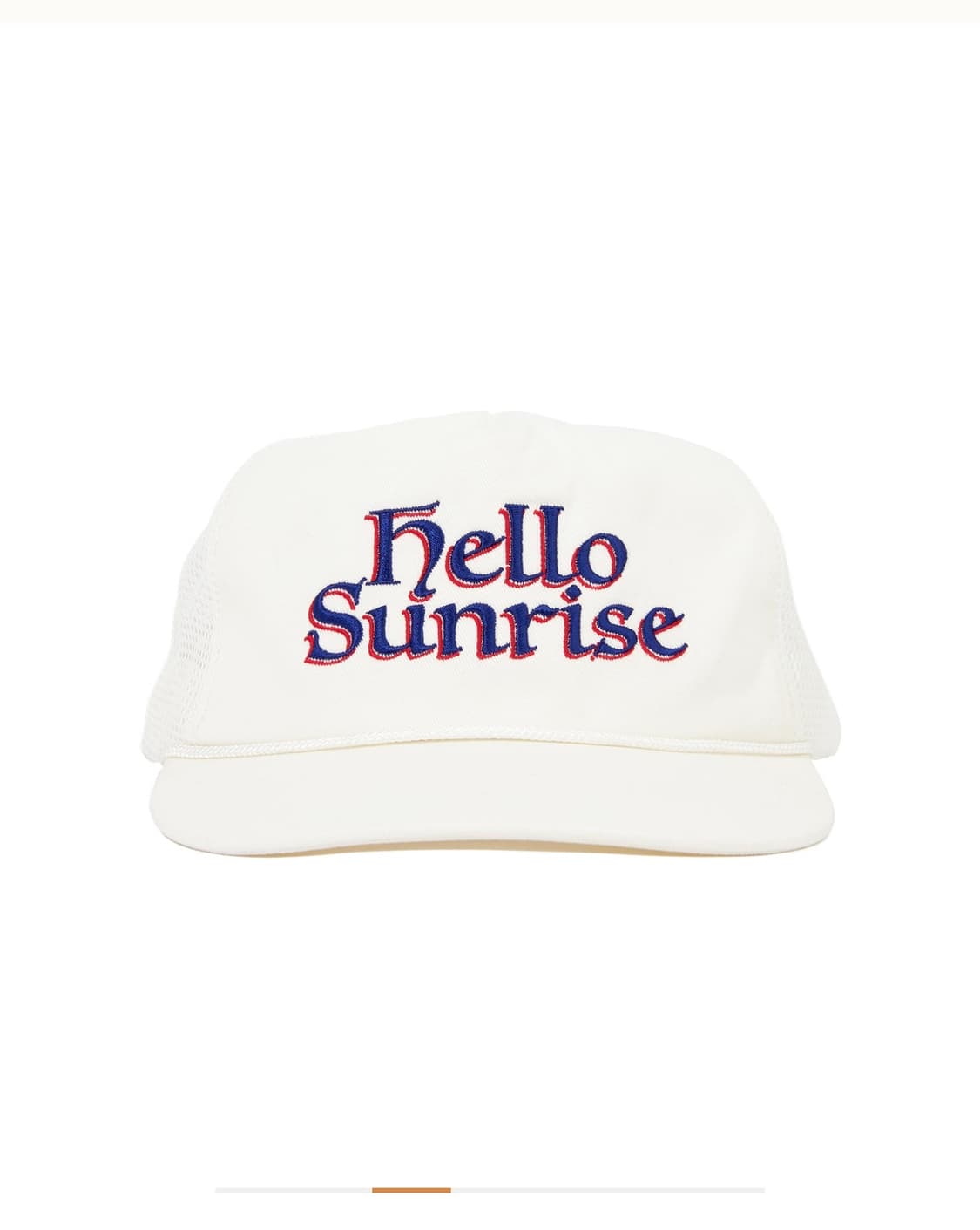 헬로선라이즈 캡 상품이미지1