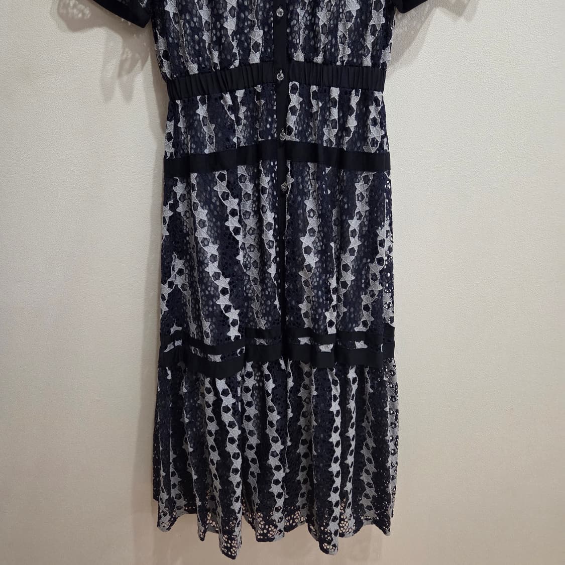 RENEE VON 레이스 원피스 네이비 상품이미지3