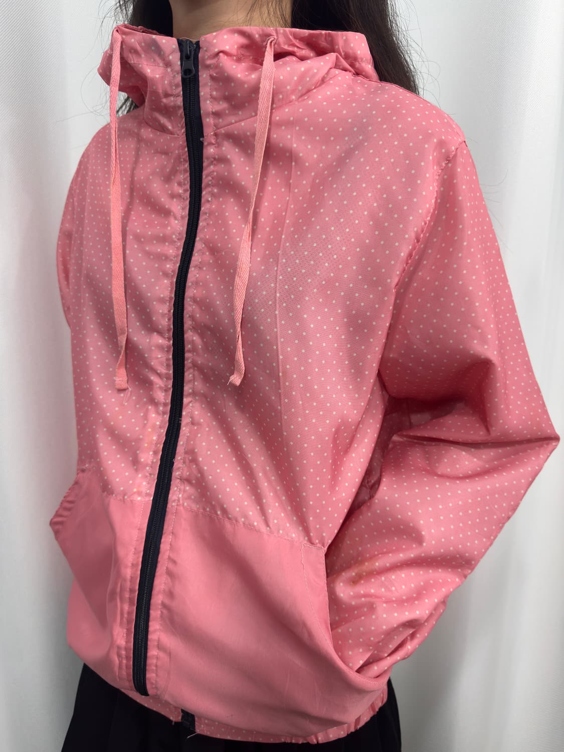 dot hood jacket 상품이미지3