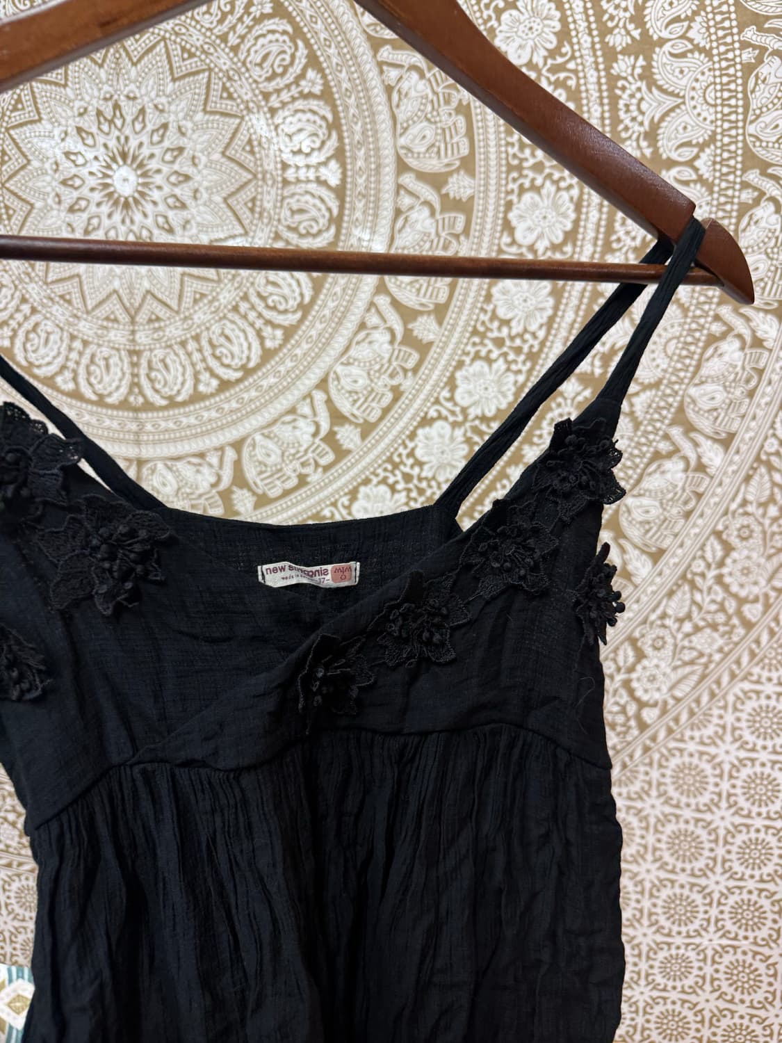 제페니즈 빈티지 플라워 슬리브리스 (Z986) 상품이미지4