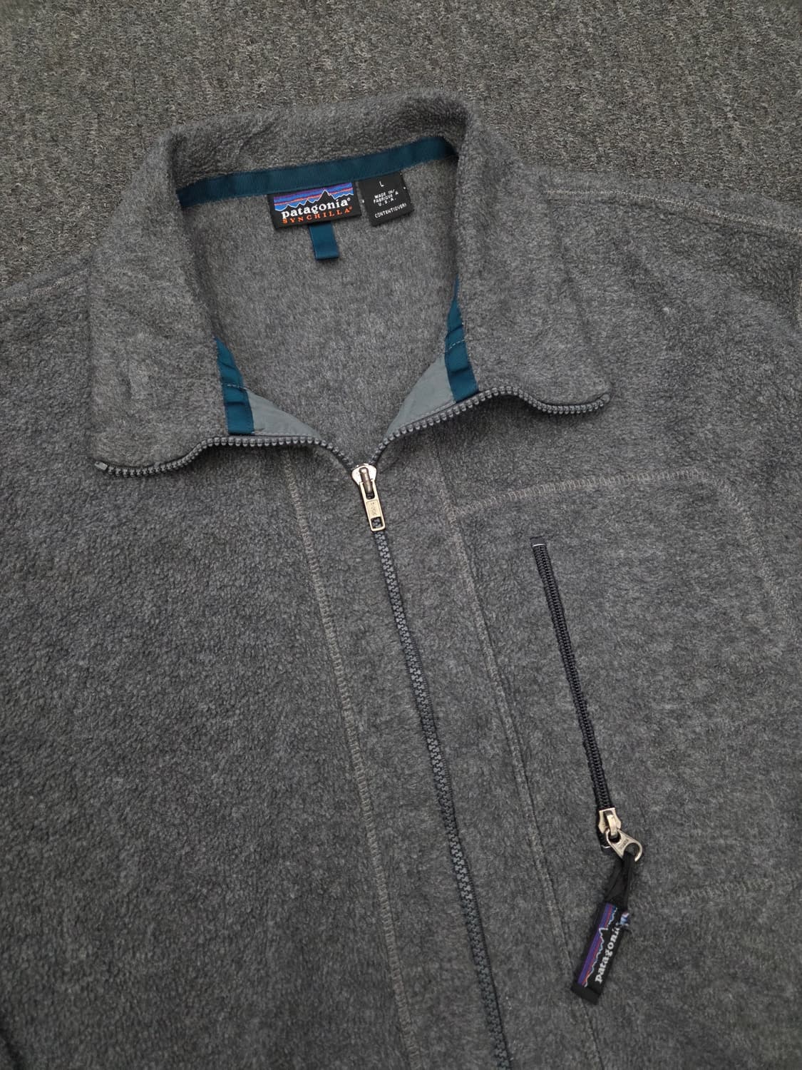 90's 파타고니아 신칠라 플리스 집업(USA) 상품이미지2
