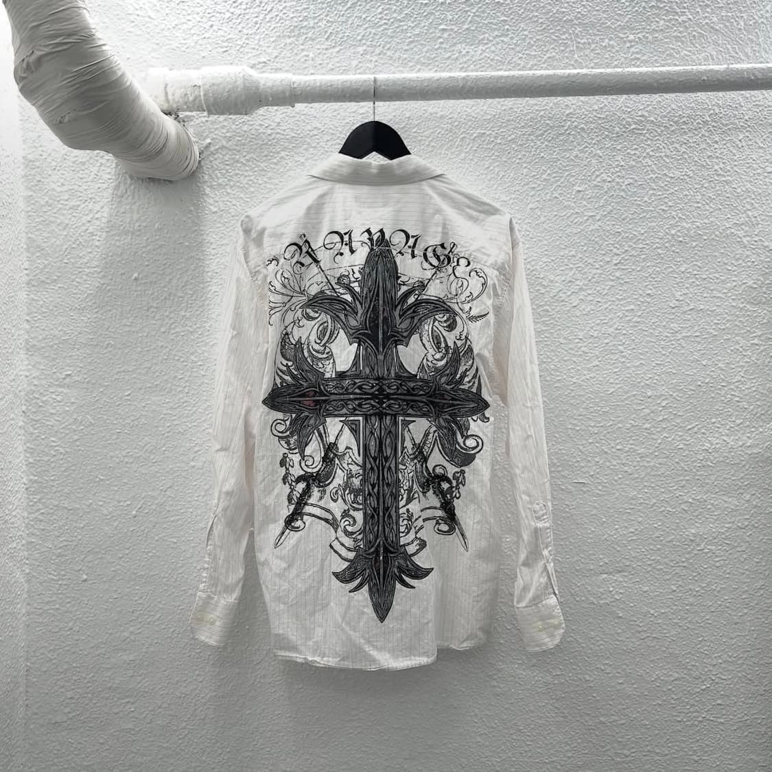00’s backcross printing shirts 상품이미지4