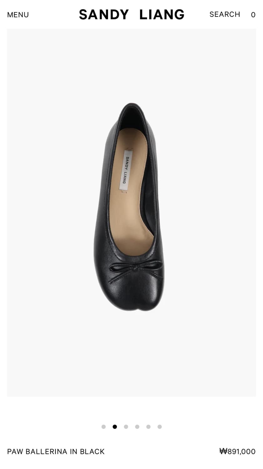 샌디리앙 발레리나 플랫 36 상품이미지1