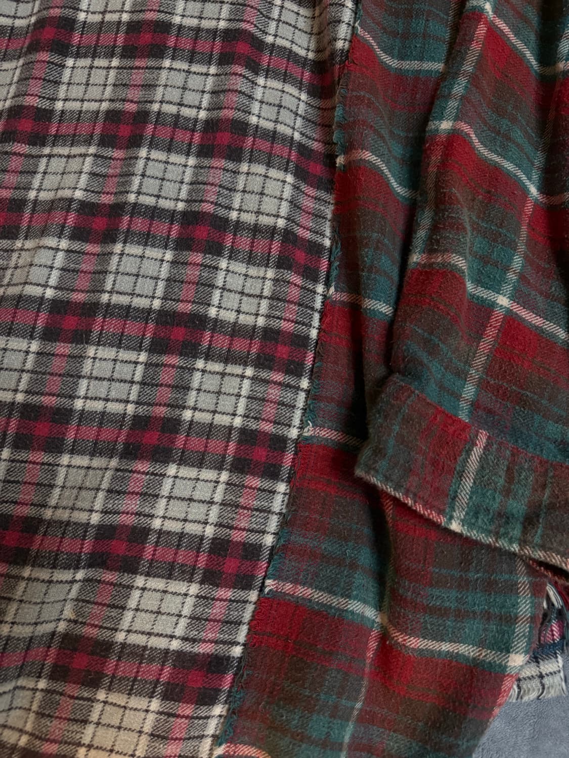 [M] R13 플란넬셔츠 알써틴 오버핏셔츠 상품이미지3