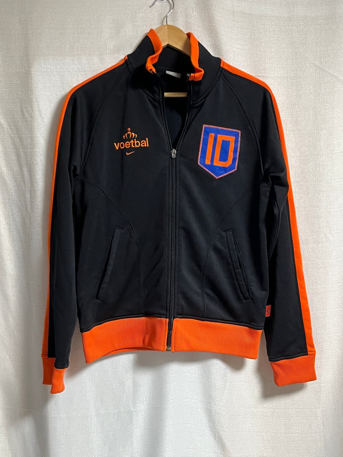 공용 나이키 카라 니트 집업 져지 트랙탑 M 상품이미지1