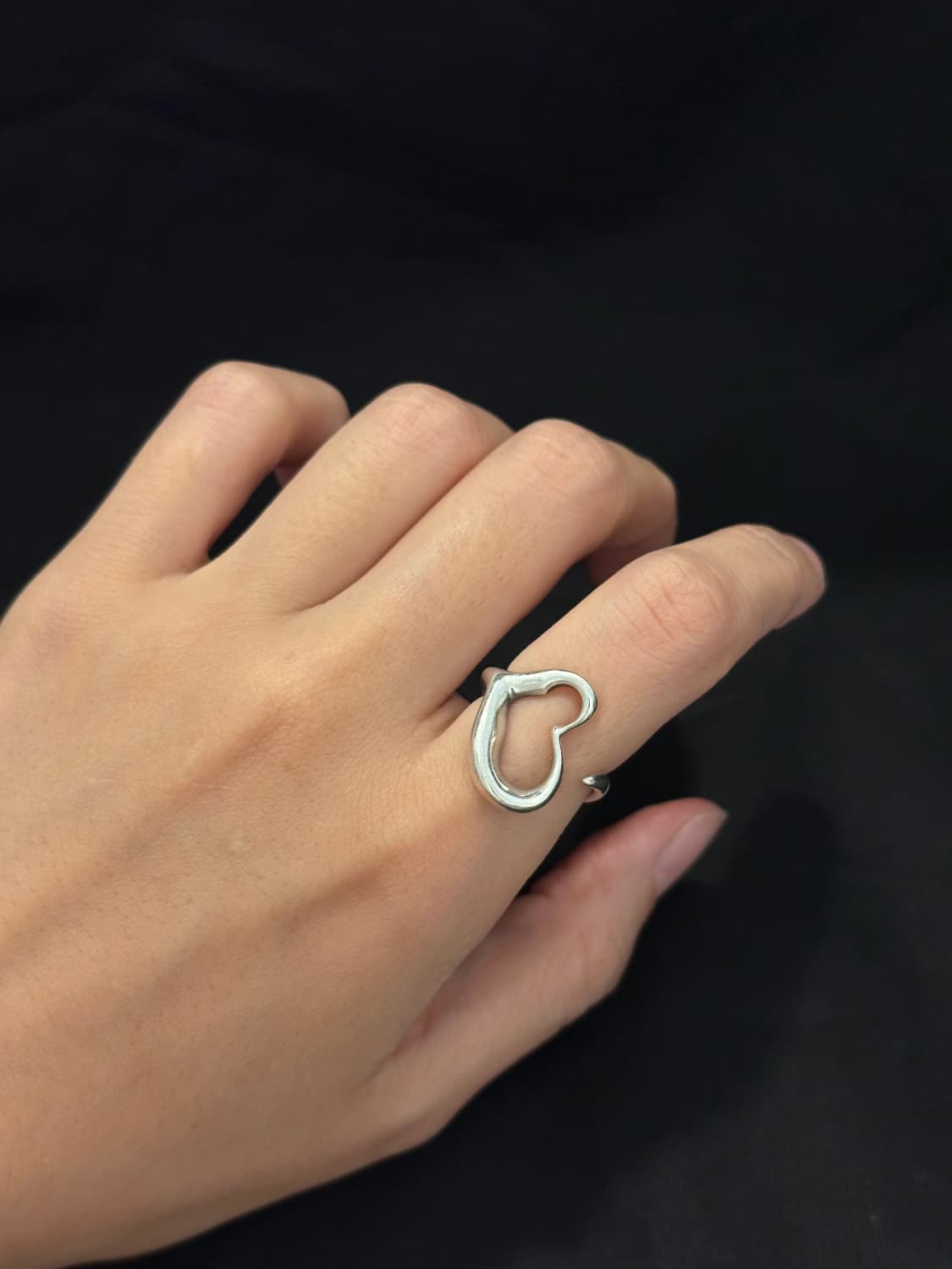 Tiffany&Co Heart 925silver rin 상품이미지8