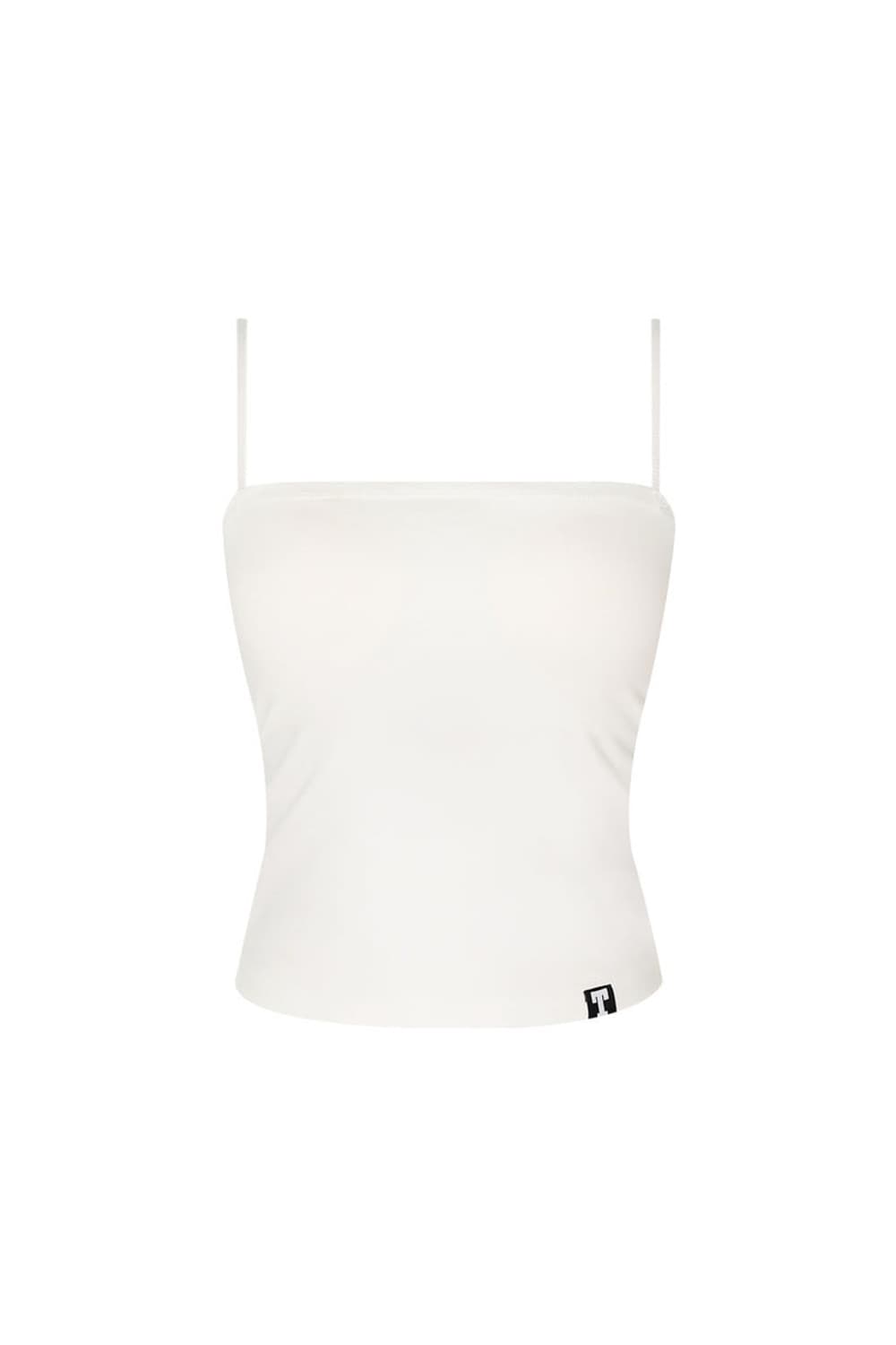 투머치택스 TMT 베이직 튜브탑 화이트 S 상품이미지1