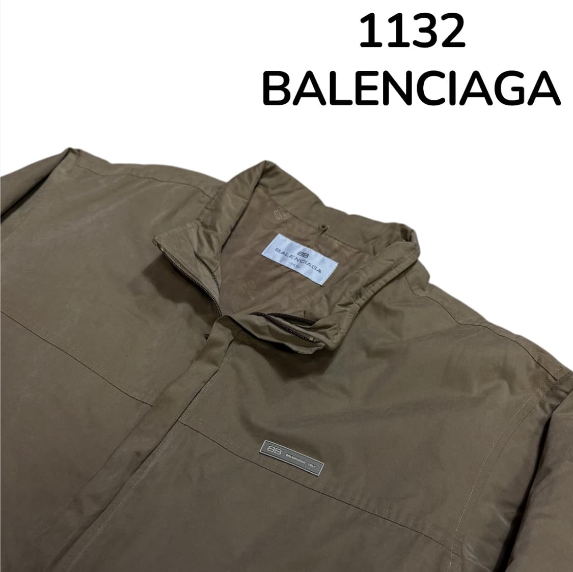 발렌시아가 아카이브 브라운 블루종 자켓 XL 상품이미지4