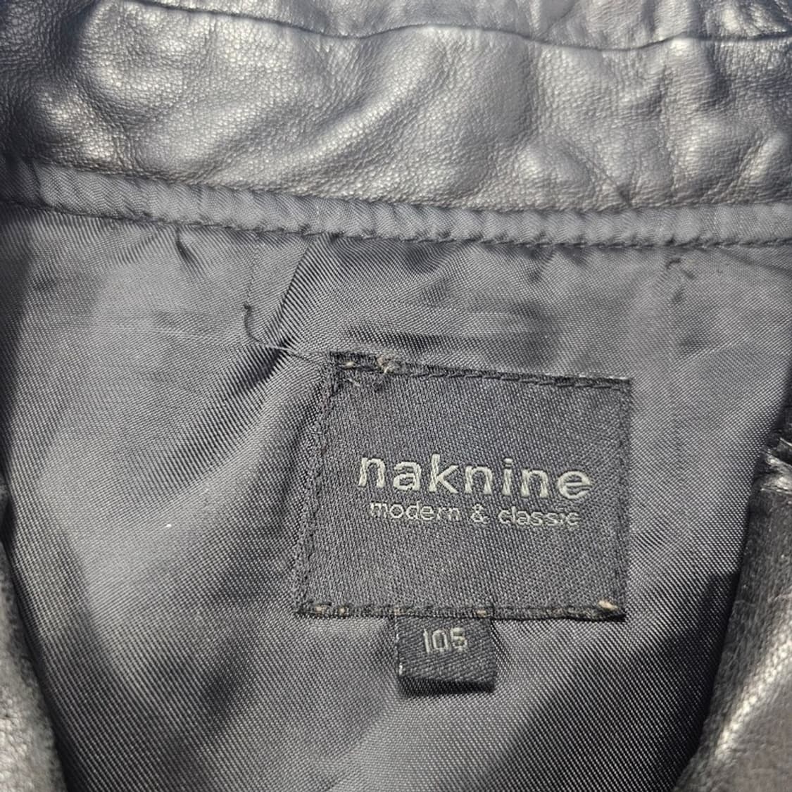 NAKNINE 양가죽 자켓 XL 상품이미지6
