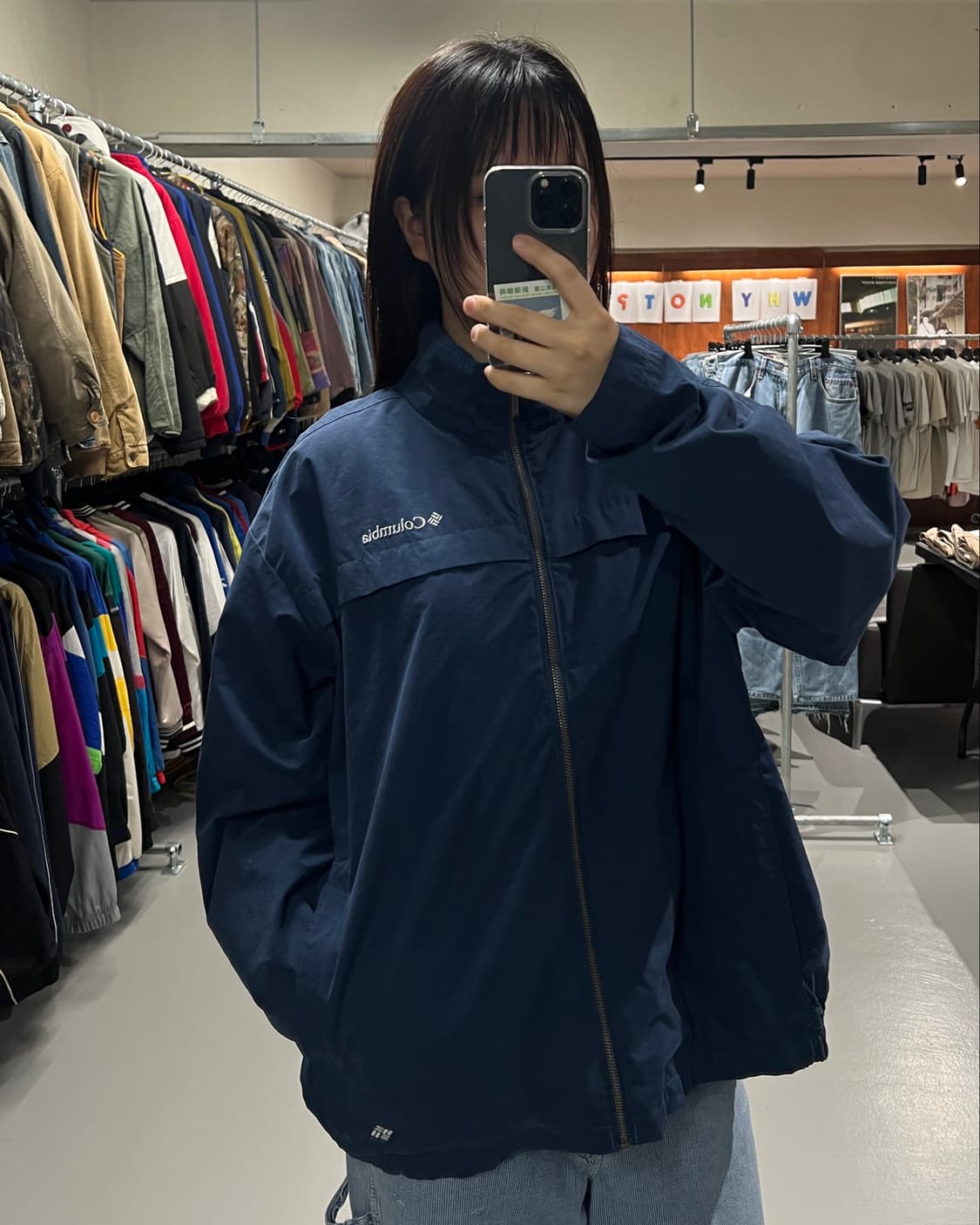 컬럼비아 바람막이 자켓 상품이미지1