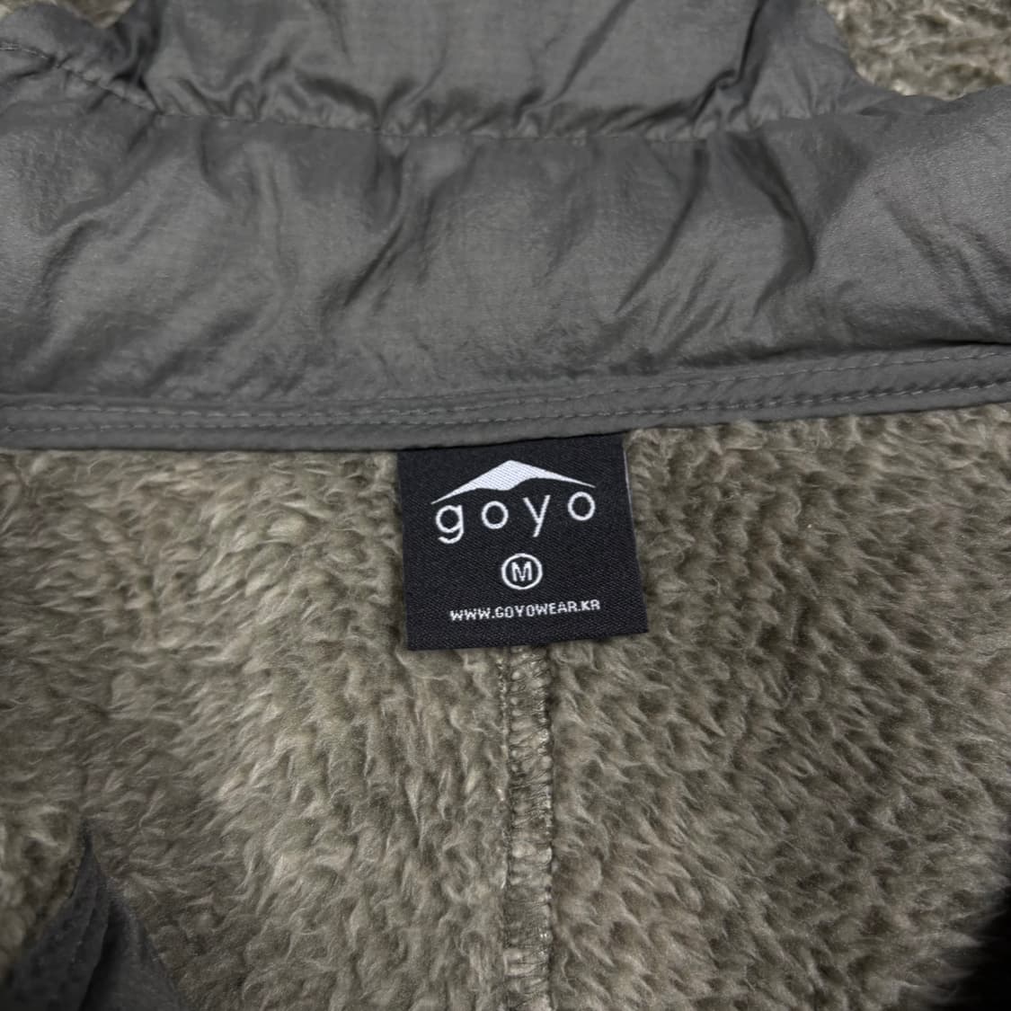고요웨어 알로이 플리스 자켓 상품이미지3