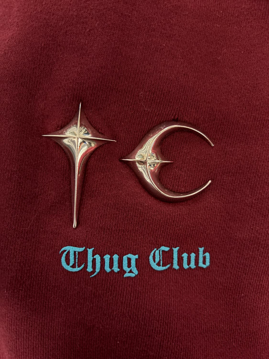 떠그클럽 버건디 조거 스웻팬츠 상품이미지2