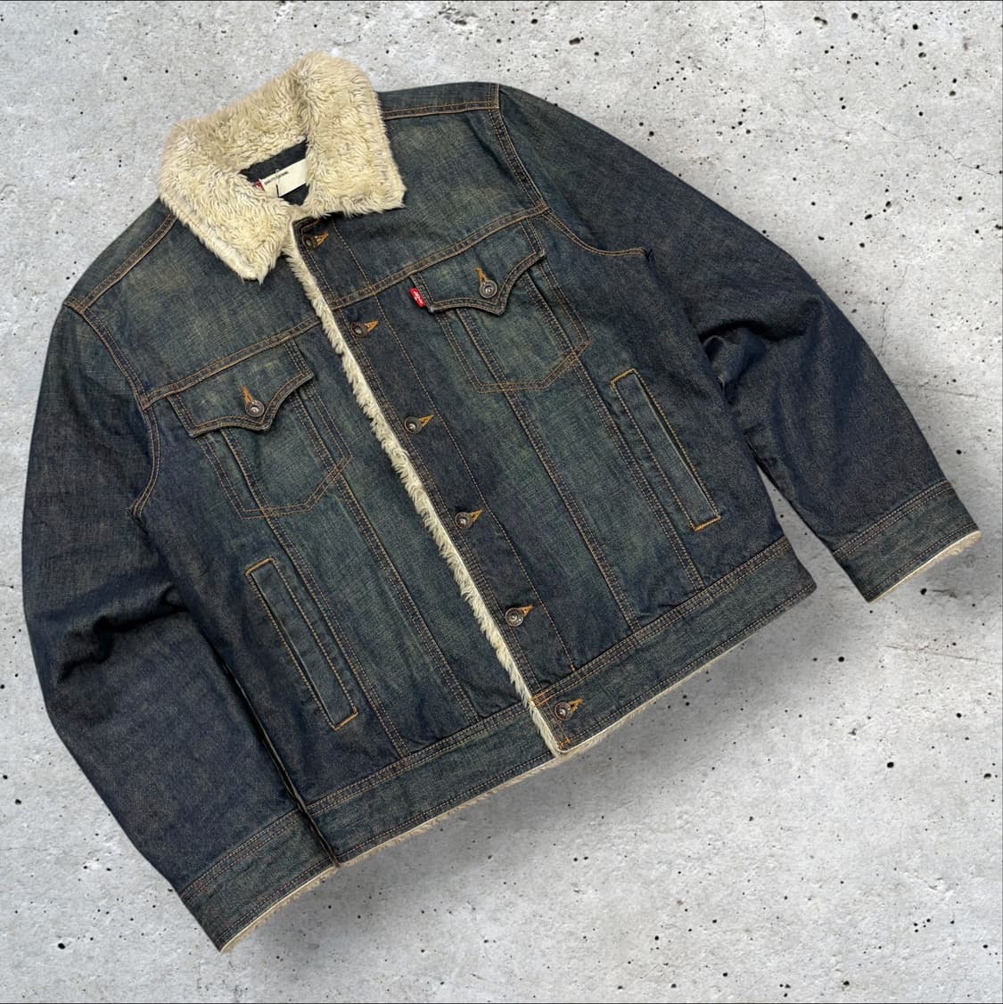 [95] 리바이스 데님 쉐르파 트러커 자켓 C925 상품이미지1