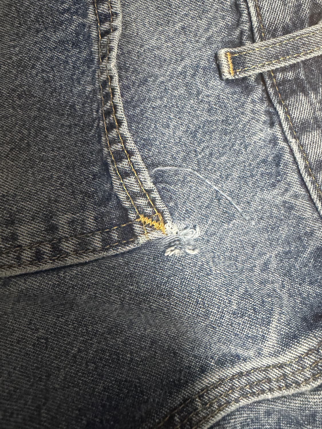 칼하트 데님 싱글니카펜터팬츠 상품이미지5