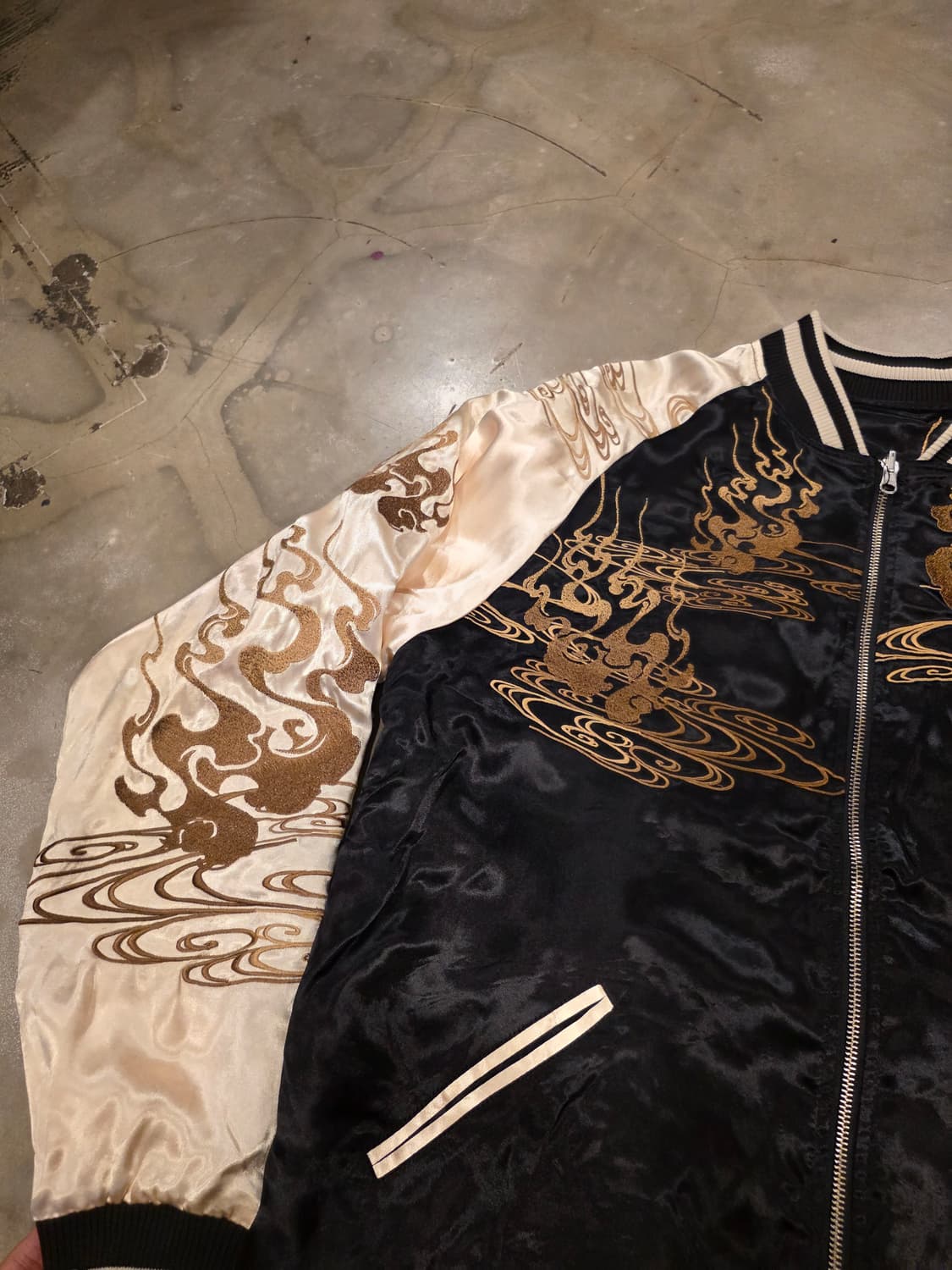 카라쿠리 타마시 리버시블 스카쟌 상품이미지5