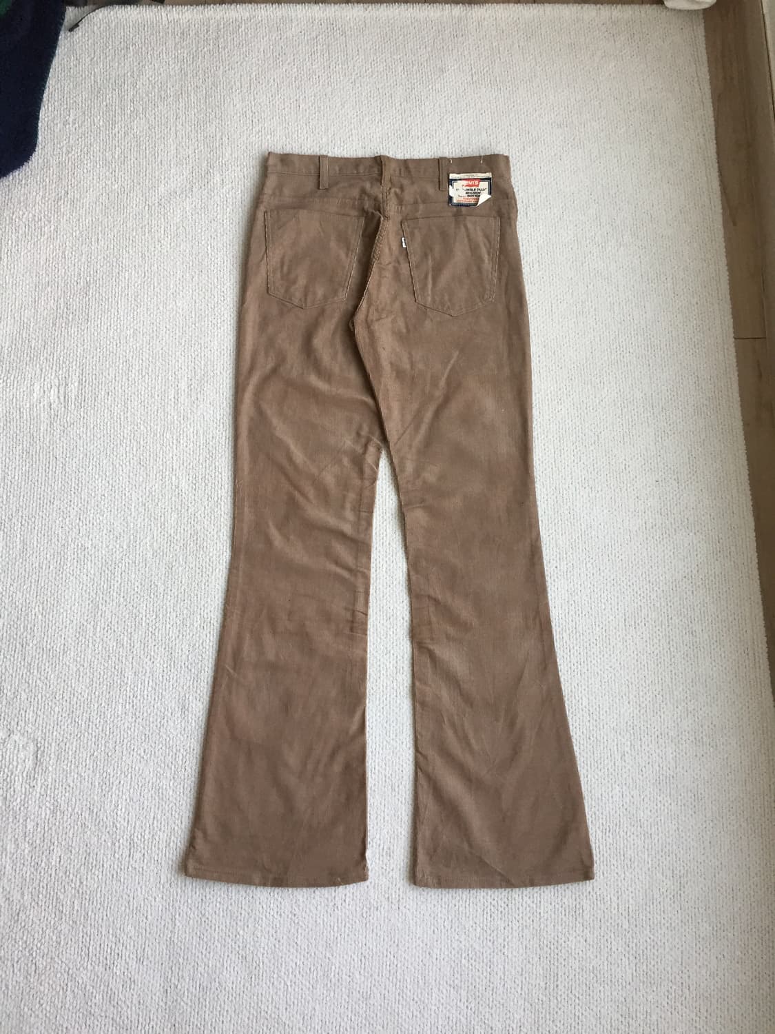 데드스탁 70‘s levis 646 벨바텀 코듀로이 팬츠  상품이미지2