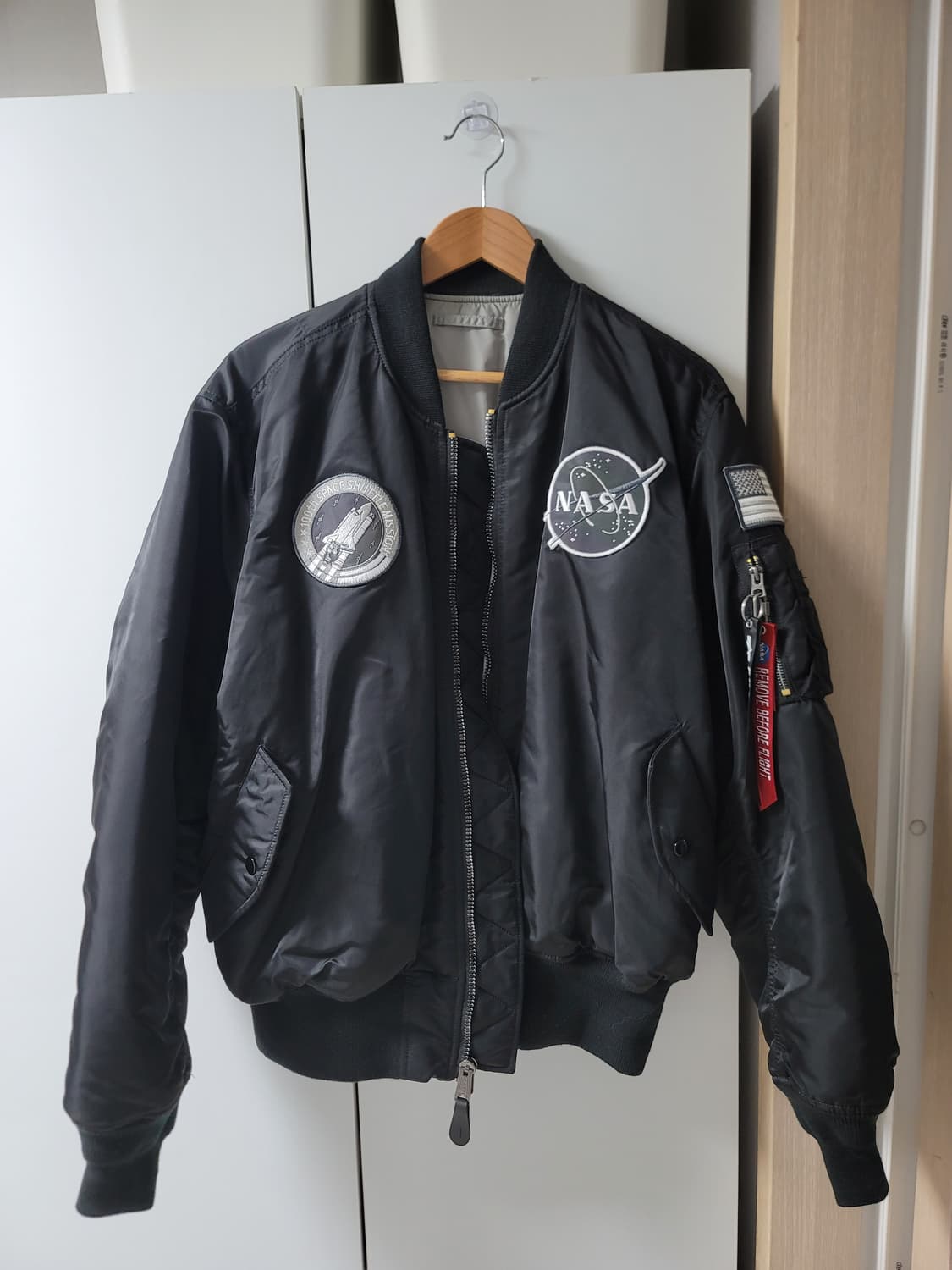 알파 인더스트리 MA-1 레귤러 나사 상품이미지2