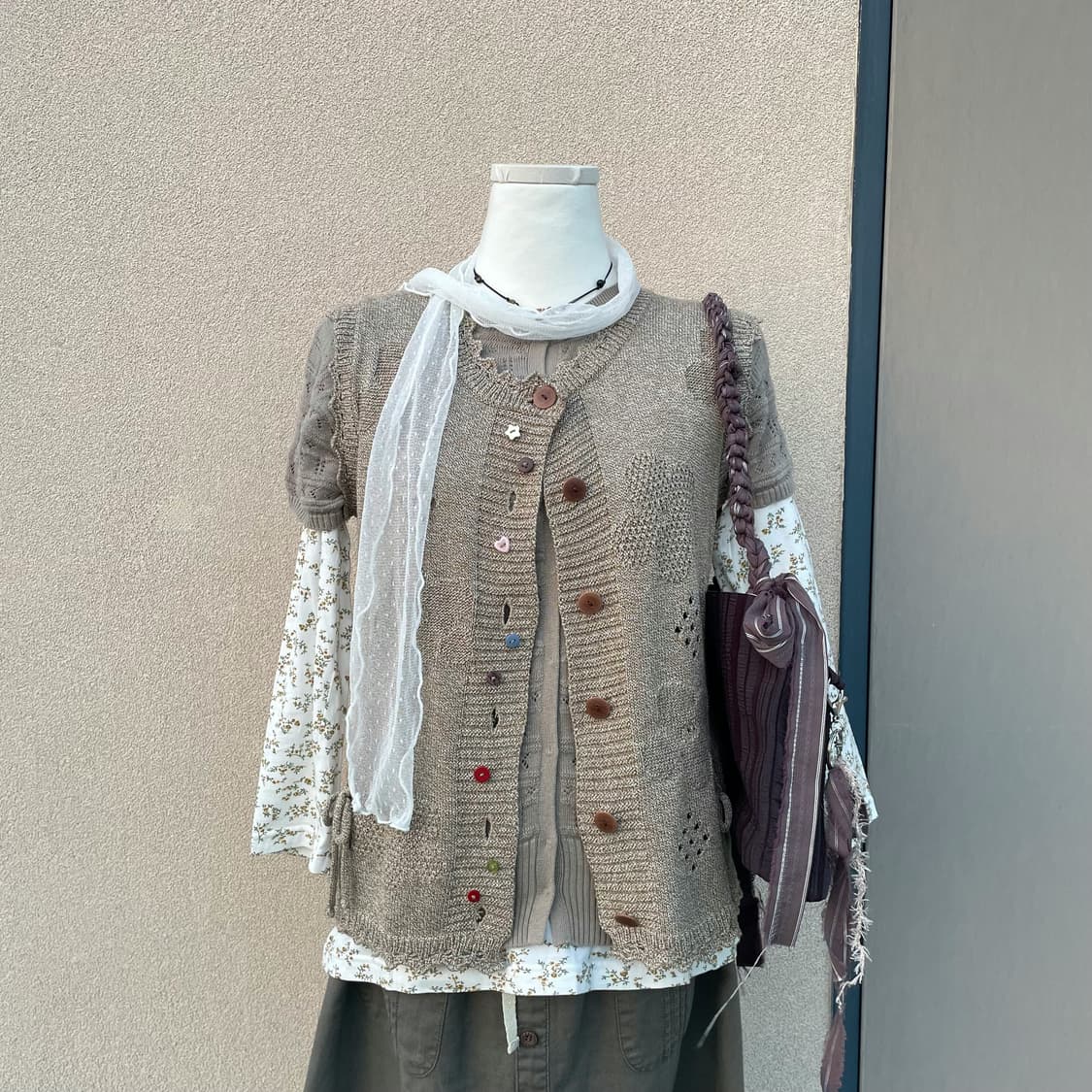 카키 모리걸 세트 상품이미지2