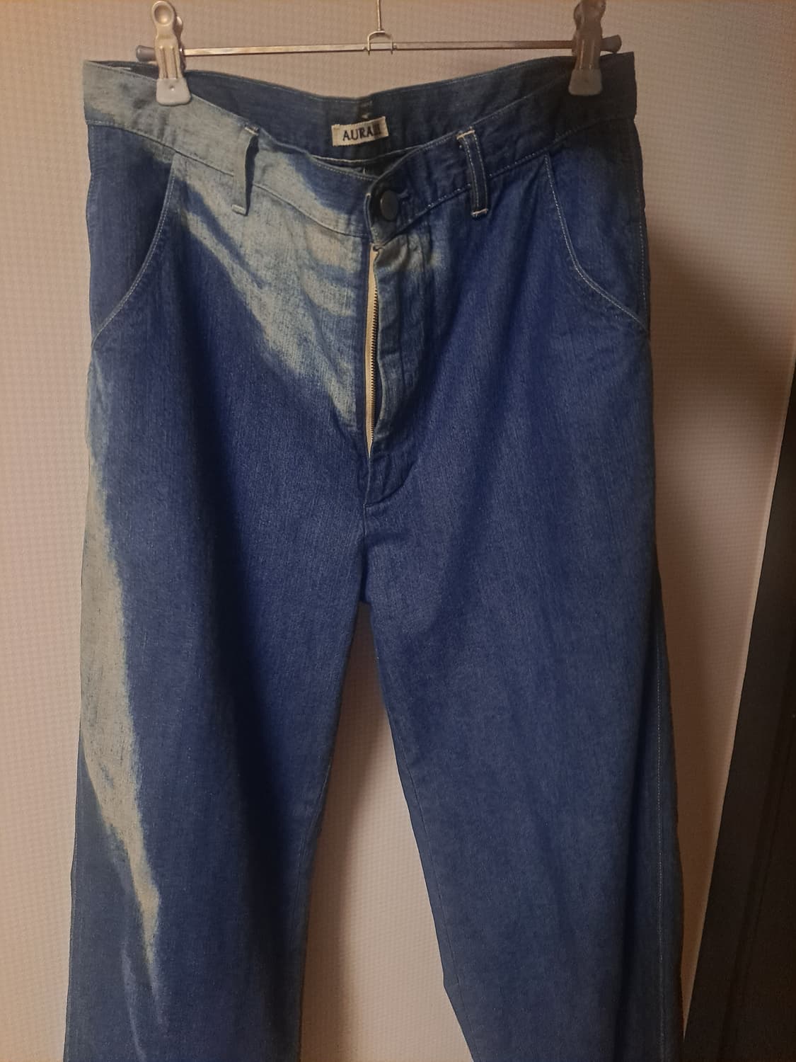 오라리 선페이드 데님 팬츠 3사이즈 상품이미지1