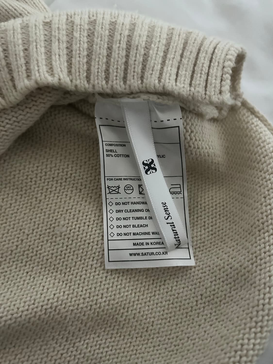 세터 나폴리 코튼 니트 반팔 상품이미지5