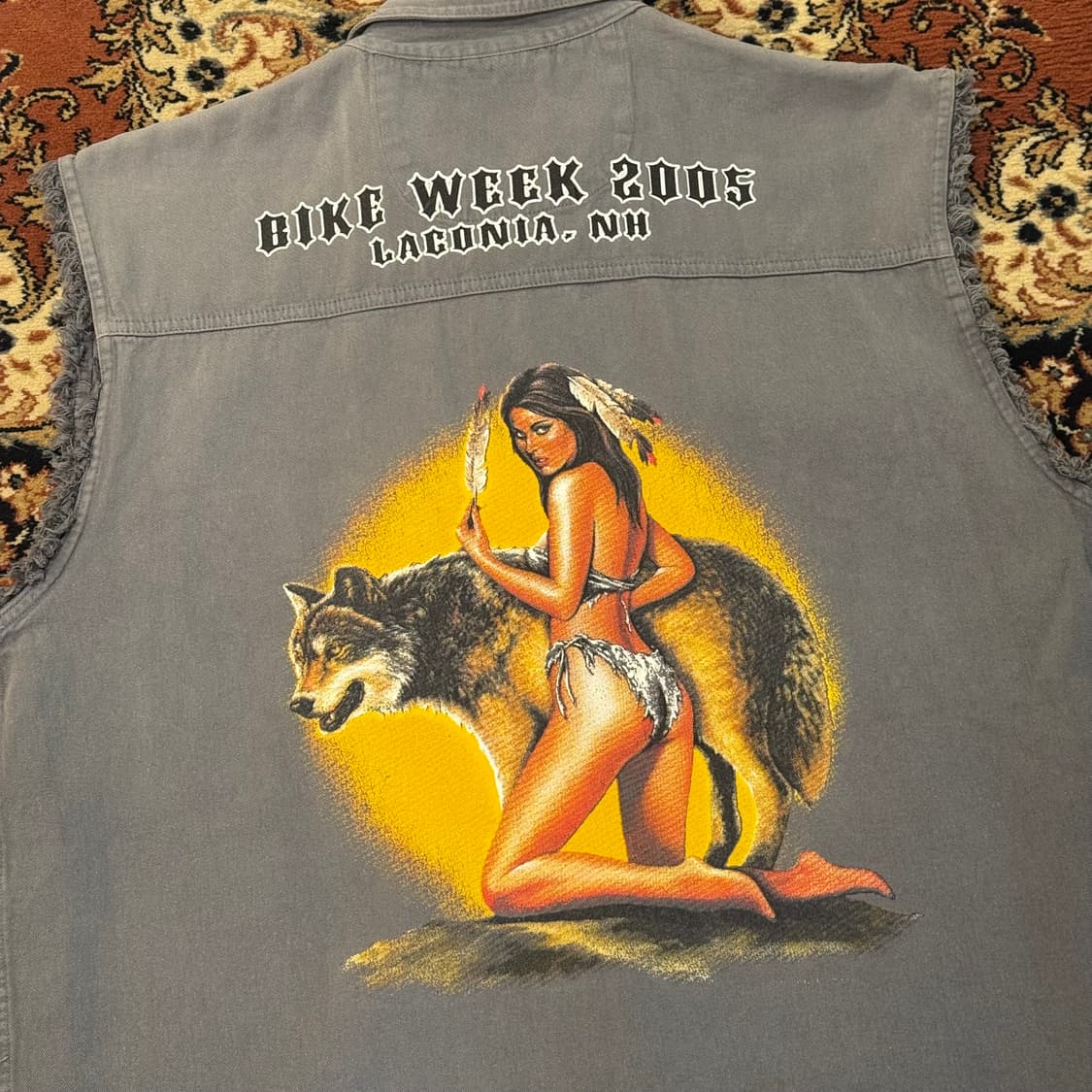 빈티지 바이크 위크 2005 슬리브리스 셔츠 (L-XL) 상품이미지6
