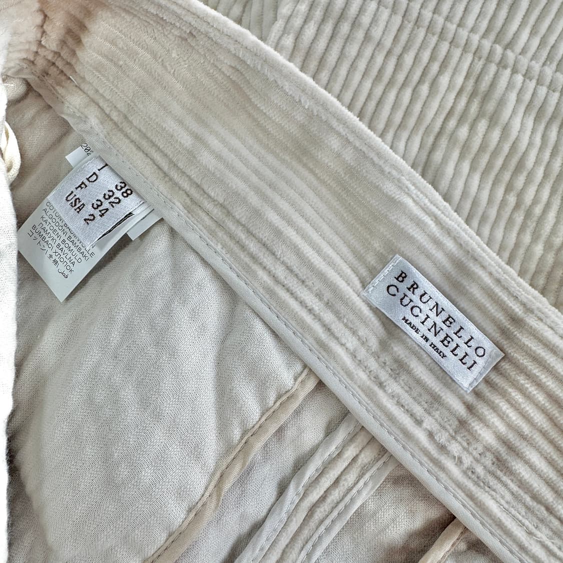 브루넬로 쿠치넬리 코듀로이 팬츠 상품이미지4