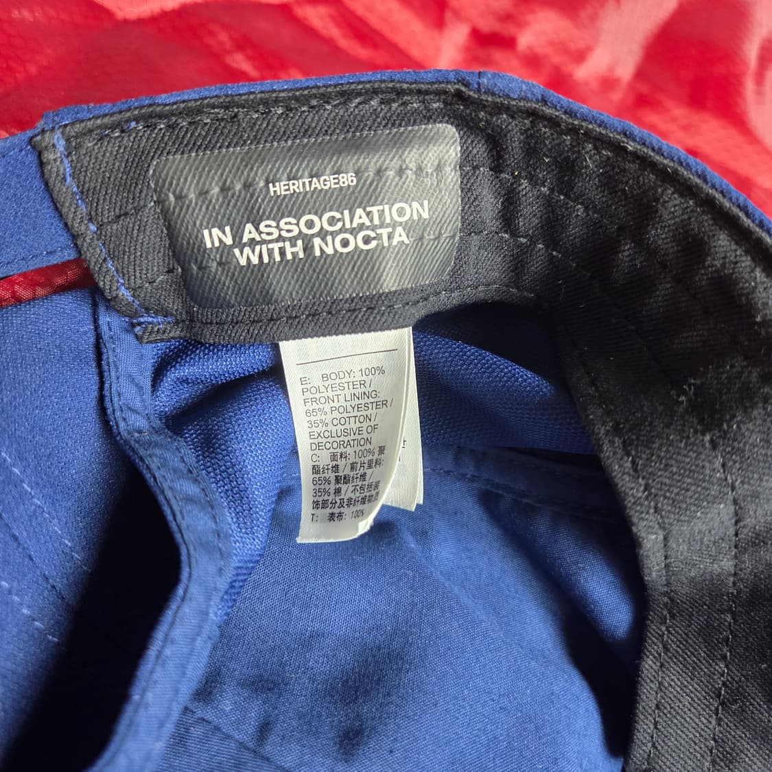 [os] 나이키 드레이크 녹타 카디널 스탁 에센셜 볼캡 네이비 상품이미지5