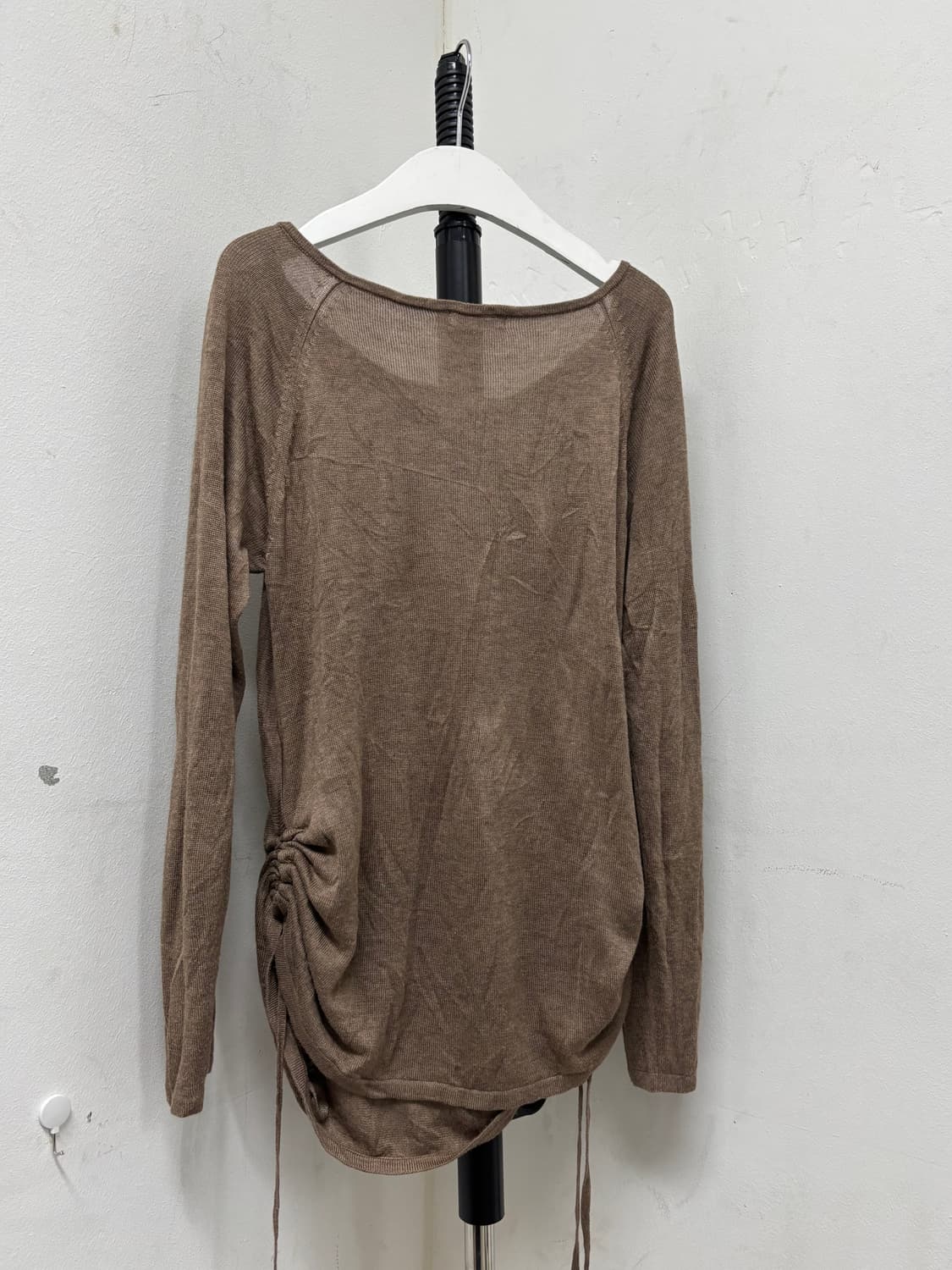 shirring Detail Draped Sleeve 상품이미지10