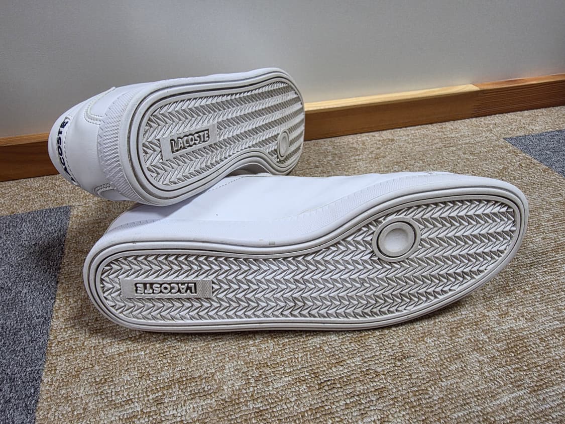 라코스테 흰색 스니커즈 [265~270mm] 상품이미지7