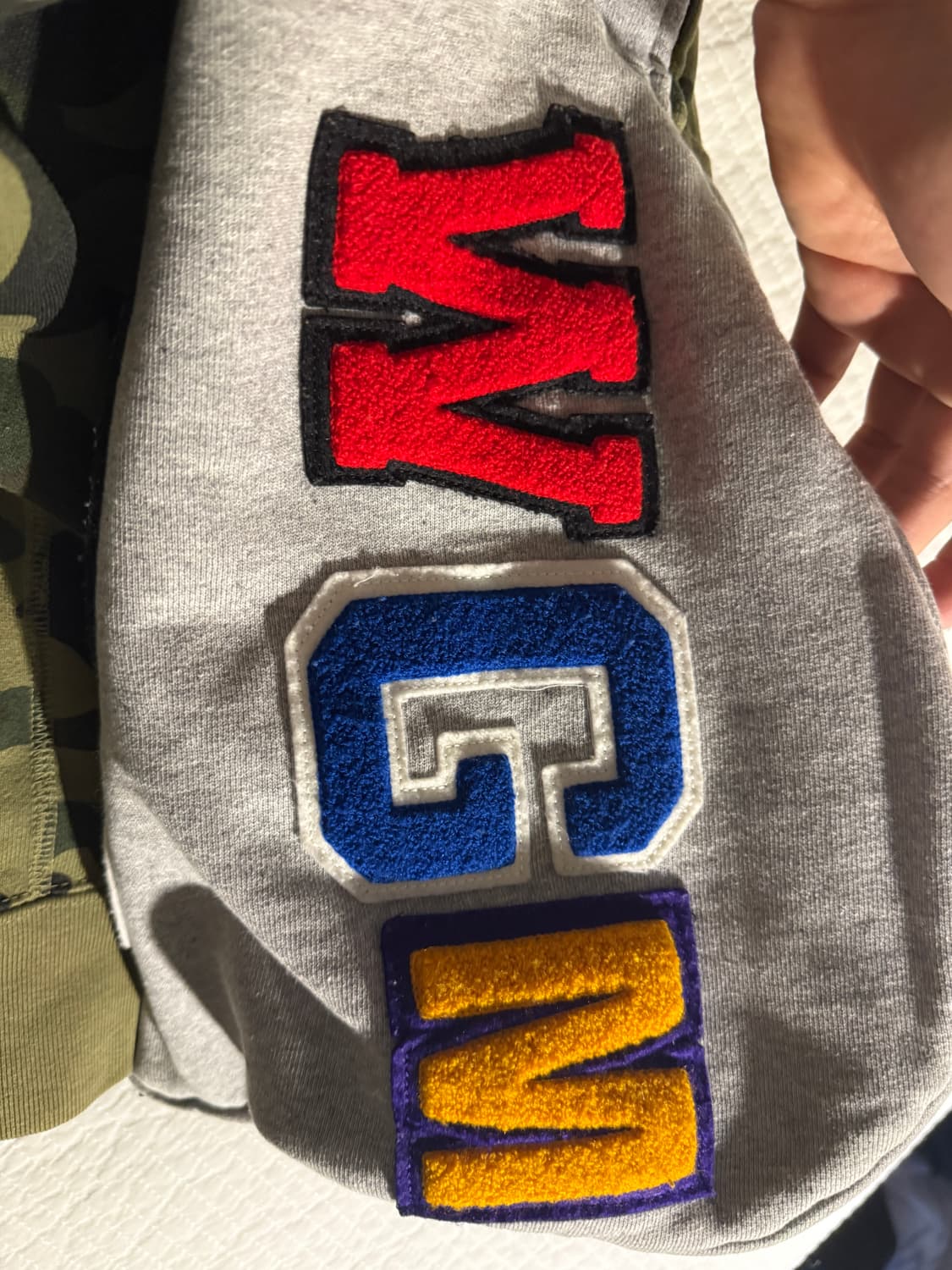 베이프 샤크후드 아수라 일본산 상품이미지3