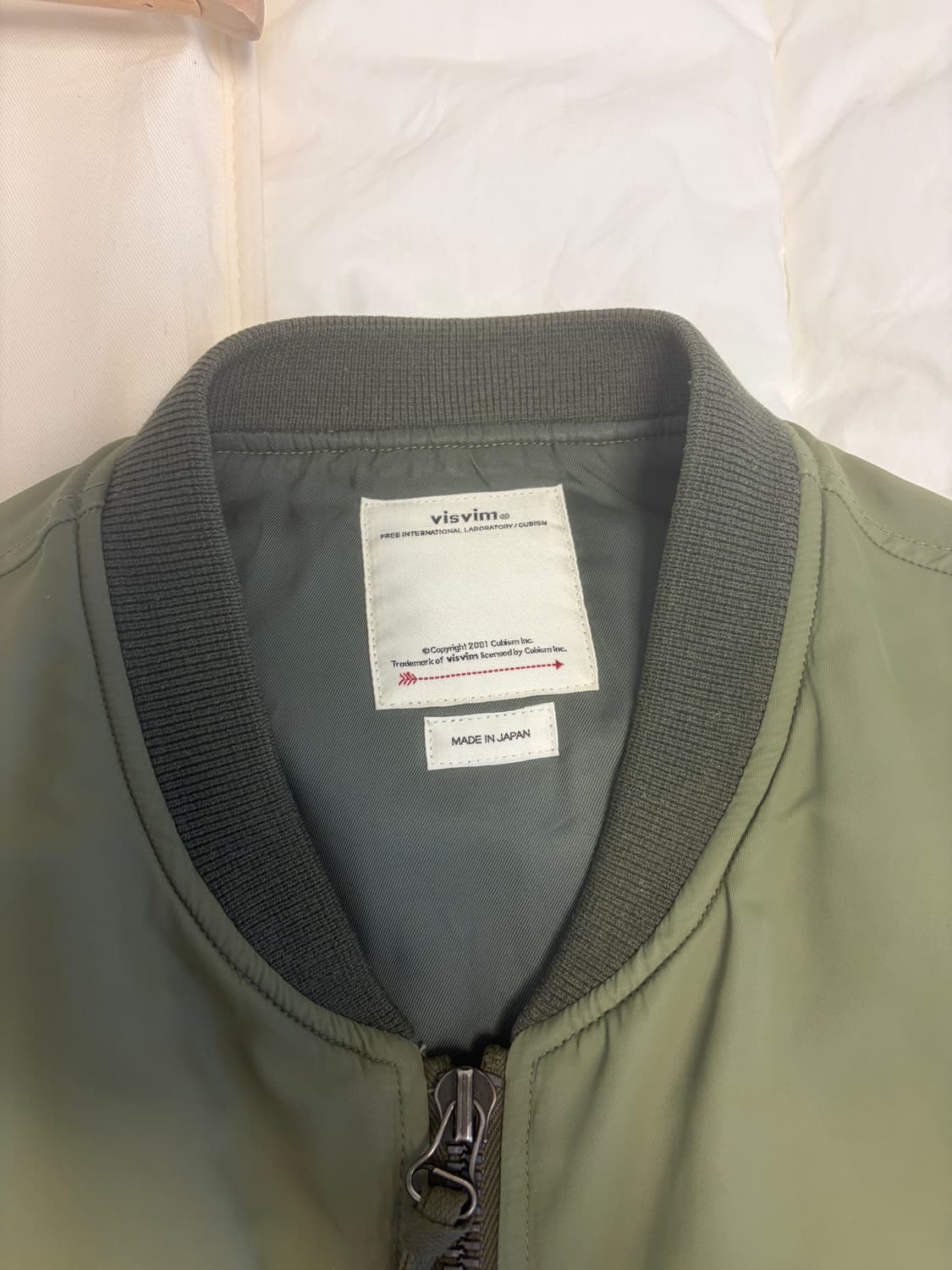 비즈빔 visvim THORSON 자켓 점퍼 올리브 그린  사이즈 5 상품이미지3