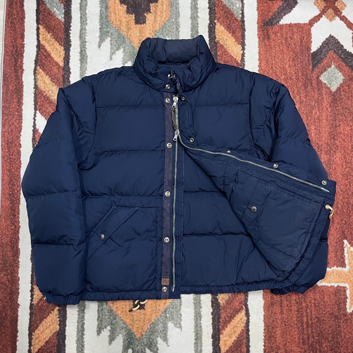 폴로 랄프로렌 푸퍼 숏패딩 네이비 다운 패딩 상품이미지4