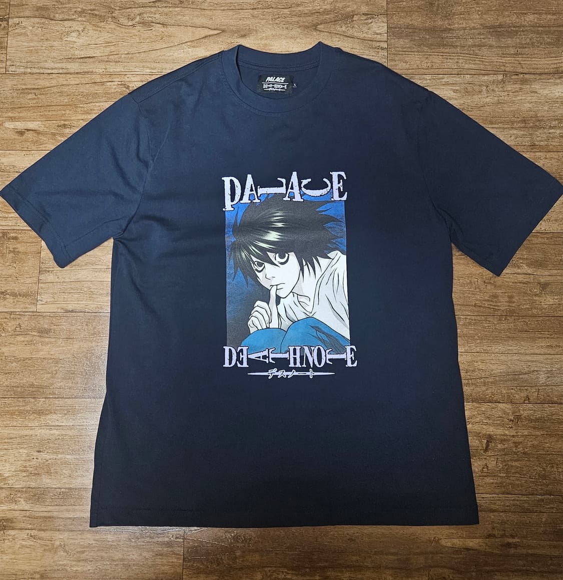 팔라스x데스노트 티셔츠 네이비 25SS 상품이미지2