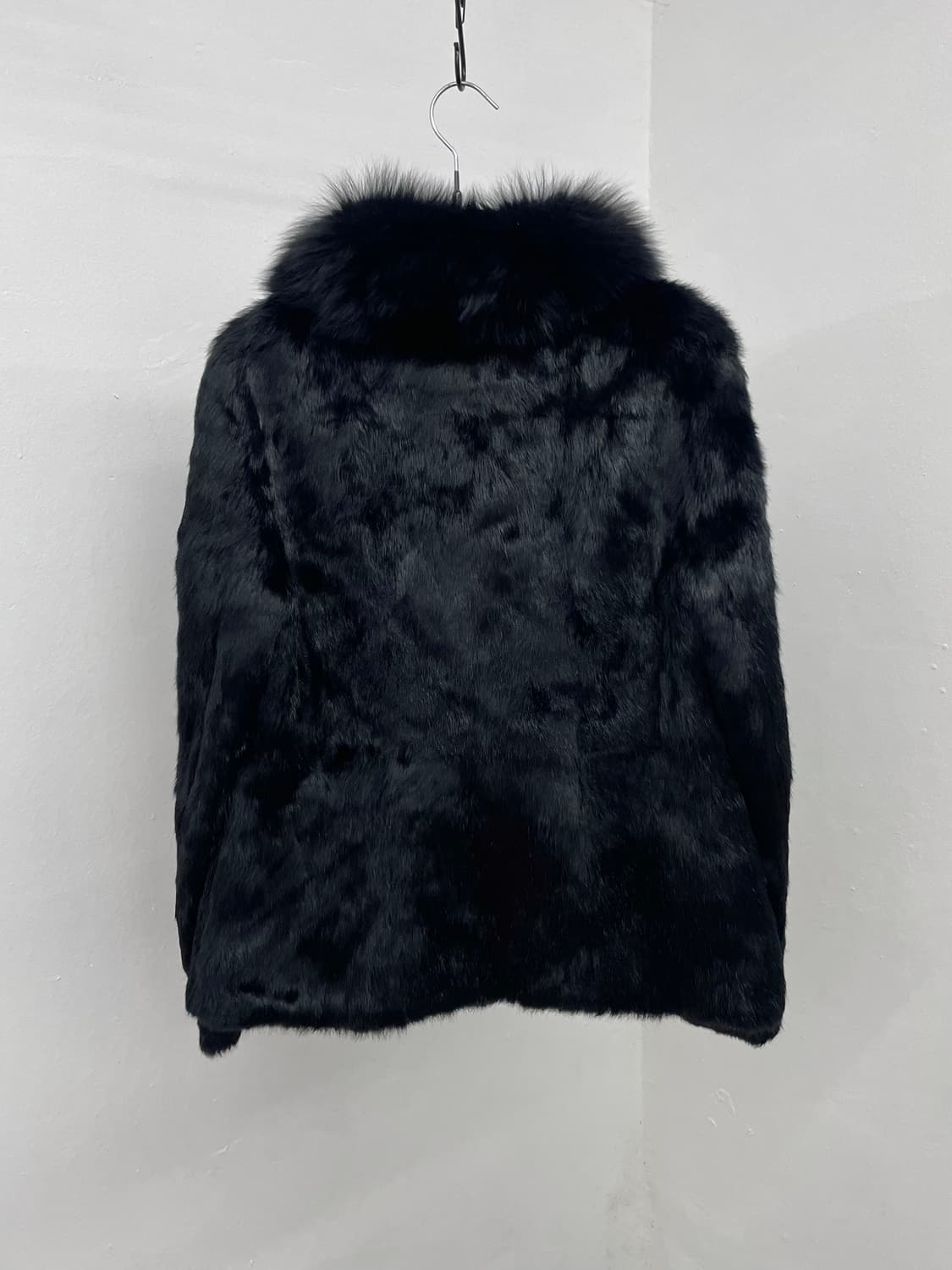 블랙 렉스 폭스 퍼자켓  상품이미지4