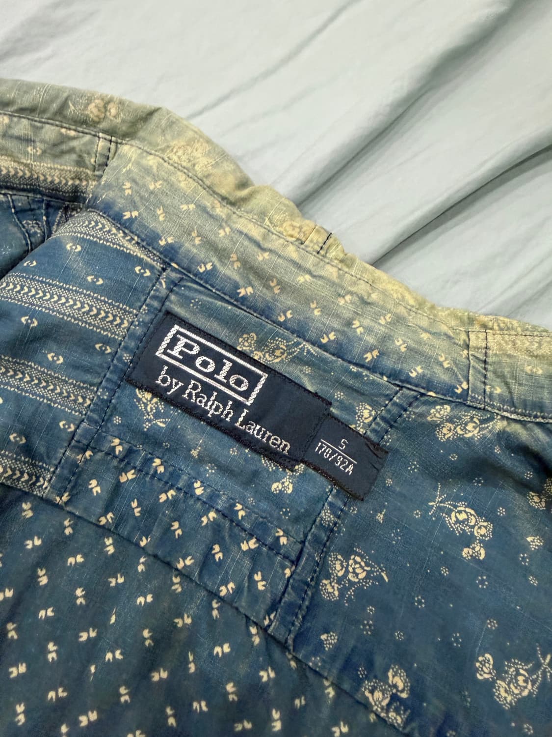 폴로 패치워크 셔츠, rrl 상품이미지3