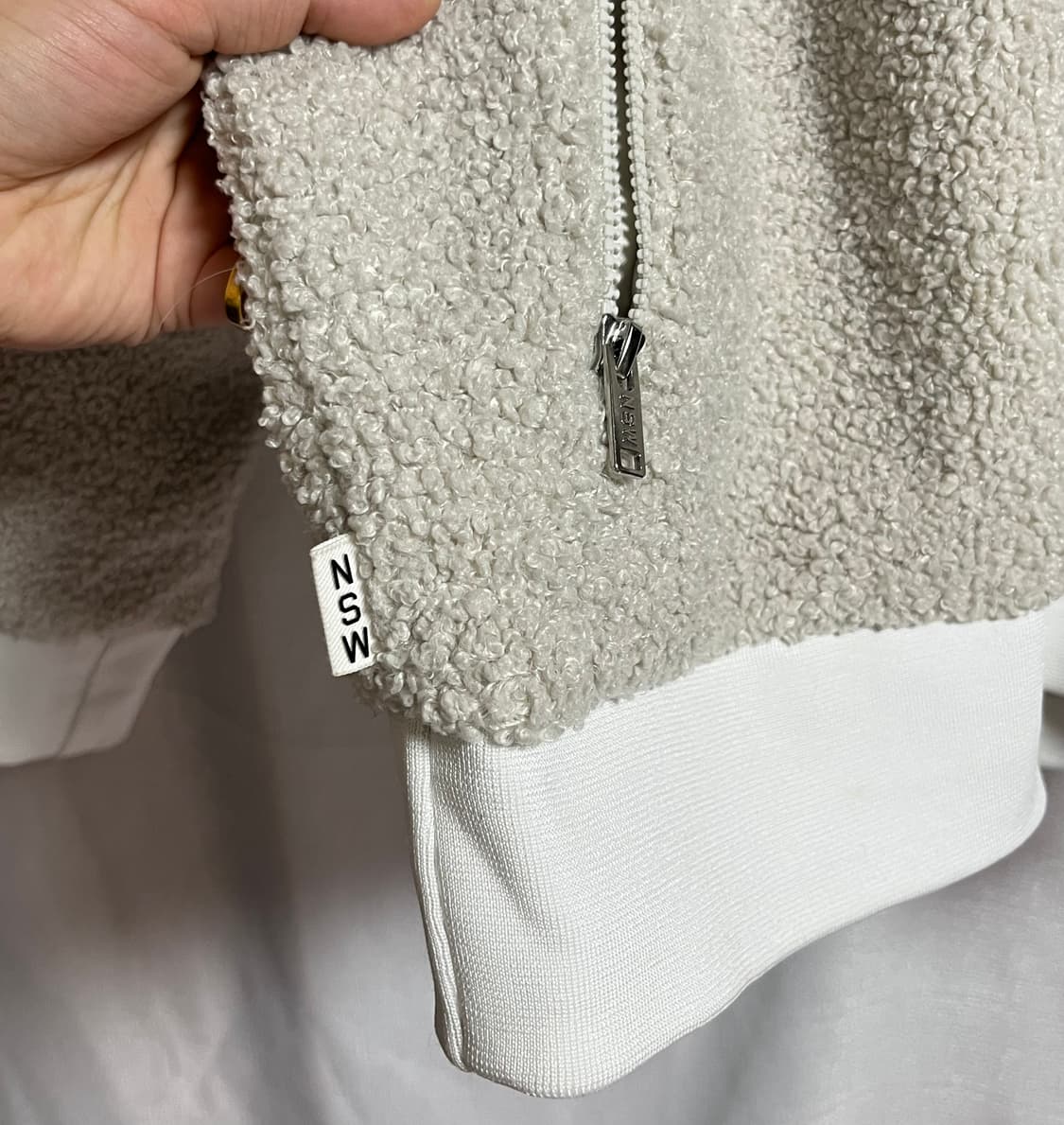 공용 나이키 NSW 뽀글이 플리스 자켓 점퍼 M 상품이미지3