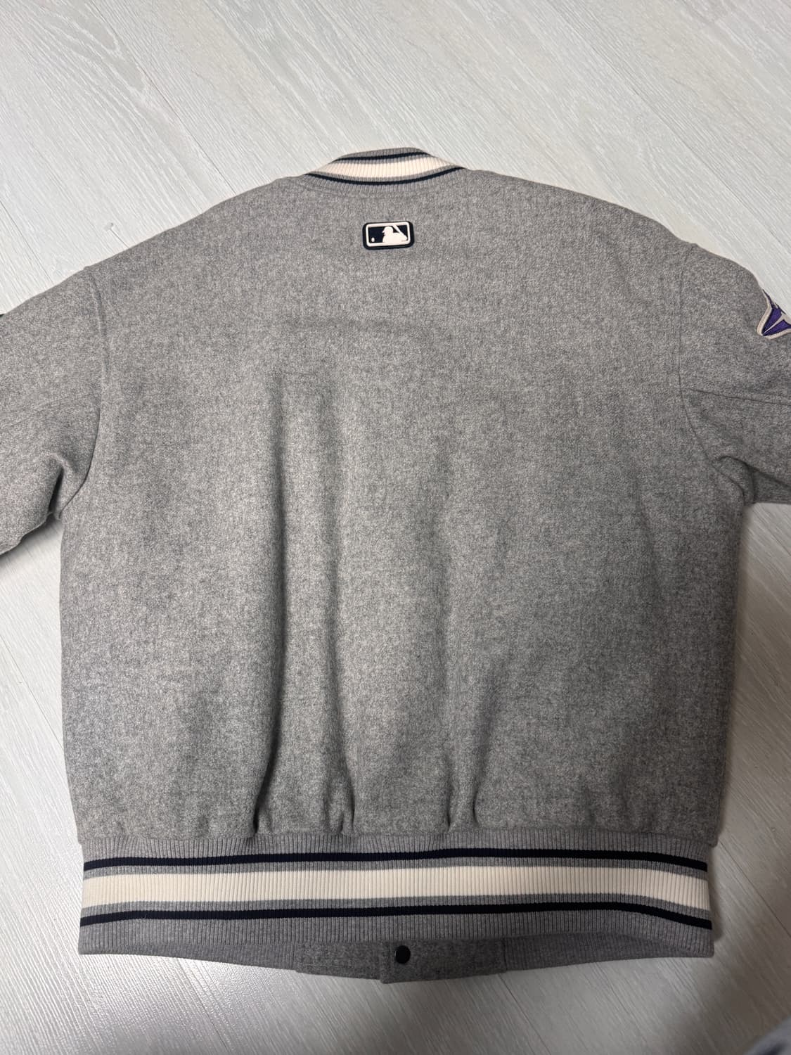 MLB 바시티자켓 와펜 자켓 뉴욕양키즈 상품이미지4