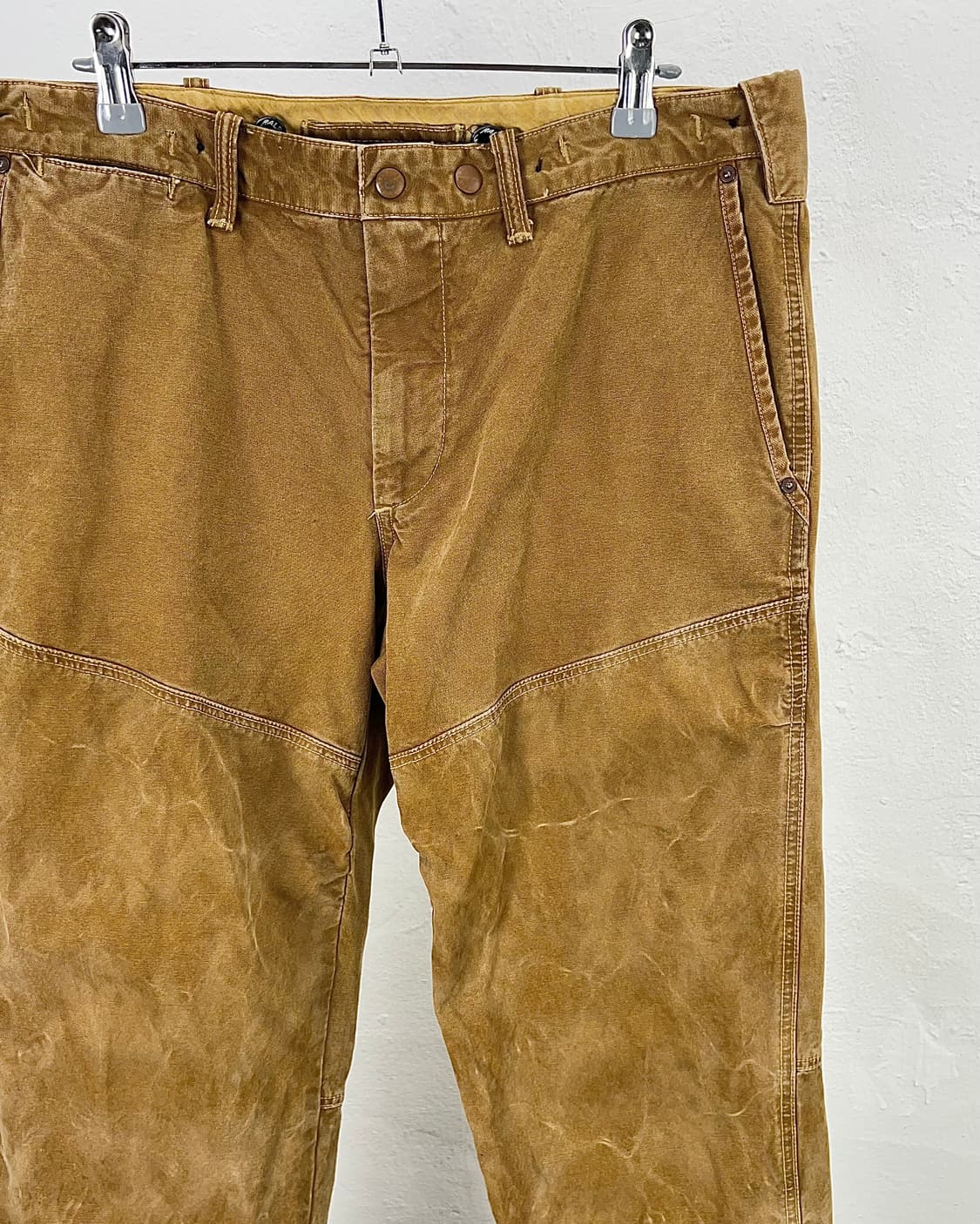 폴로 랄프로렌 라이트 브라운 허니콤 페이디드 워크팬츠 상품이미지3