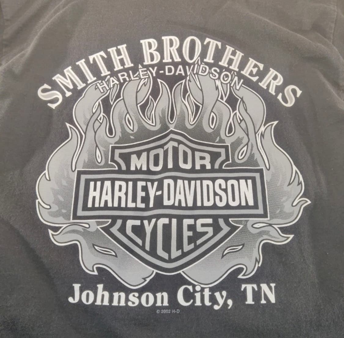 🇺🇸M ) 할리 데이비슨 스파이더 웹 롱슬리브 상품이미지5