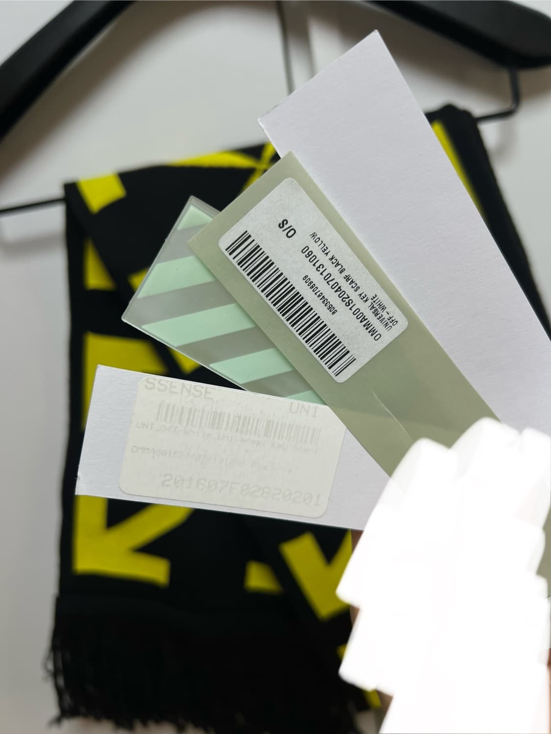 오프화이트 머플러 스카프 목도리 상품이미지7