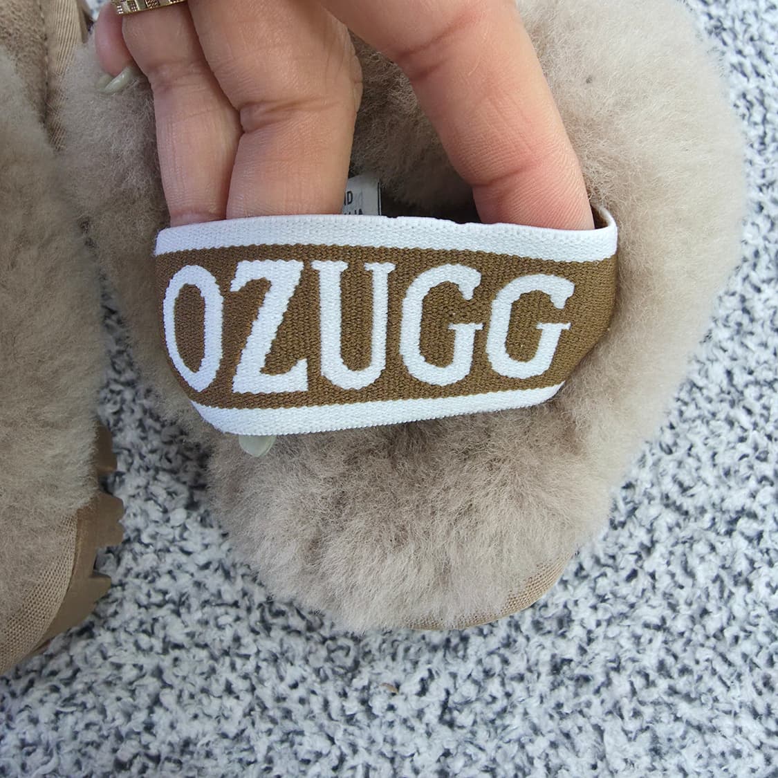 [165] 오즈웨어 키즈 아동 밴딩 어그 슬리퍼 0119J 상품이미지6