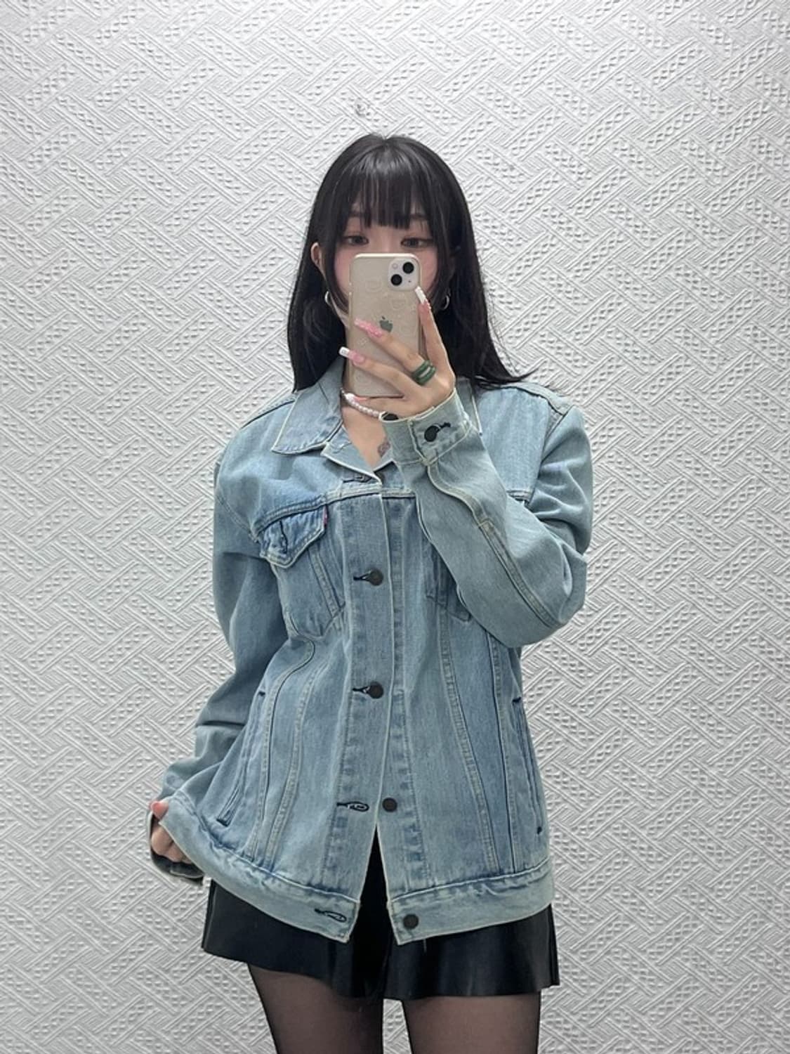 리바이스 빈티지 컨트리 캐주얼 연청 데님자켓 L C12352 상품이미지2
