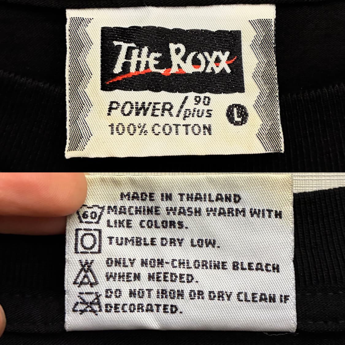 (L)90s The roxx 더록스 익스플로이티드 펑크 롱슬리브 긴팔 상품이미지10