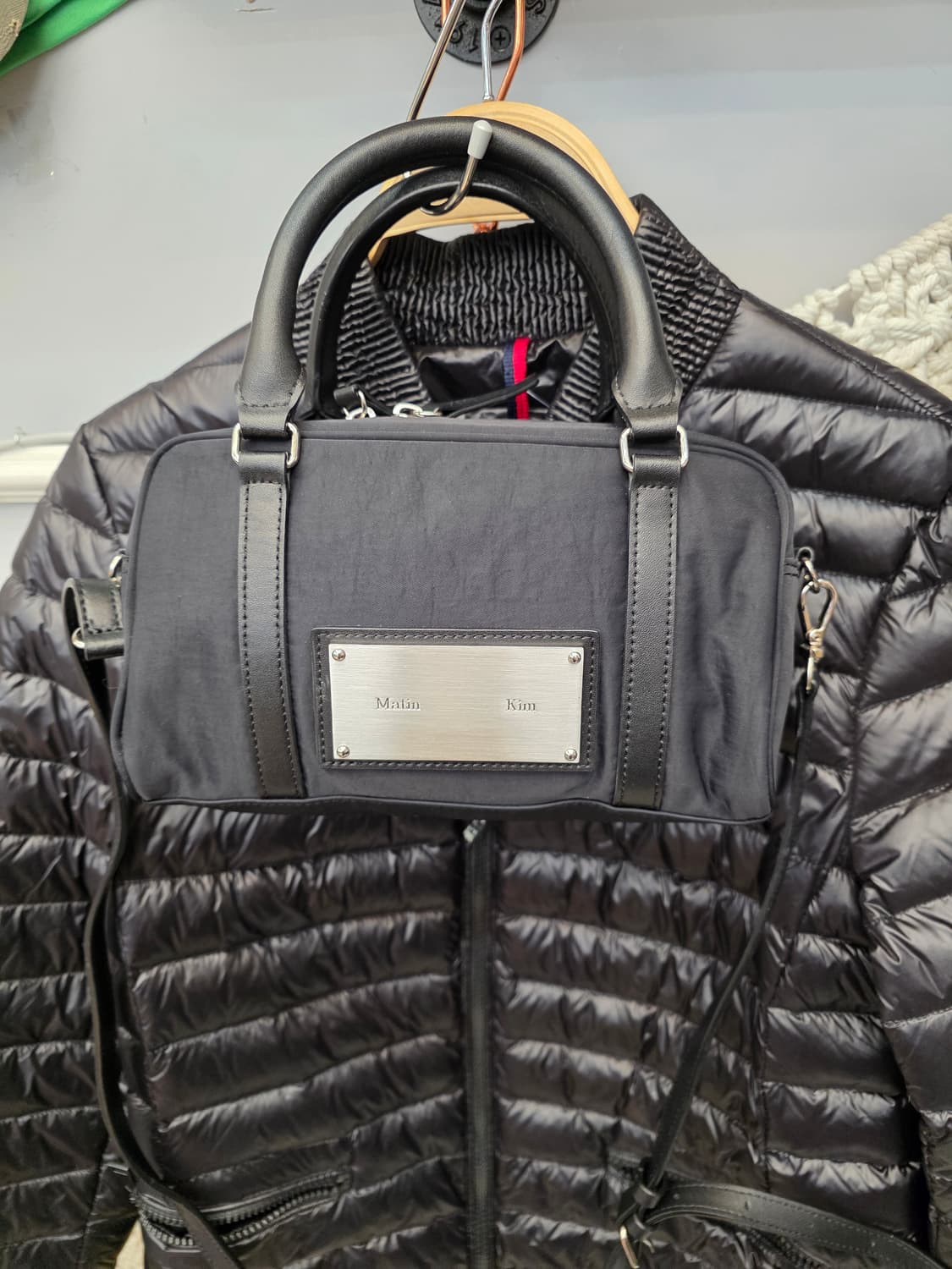 마뗑킴 스포티 토트 크로스백  블랙 상품이미지3