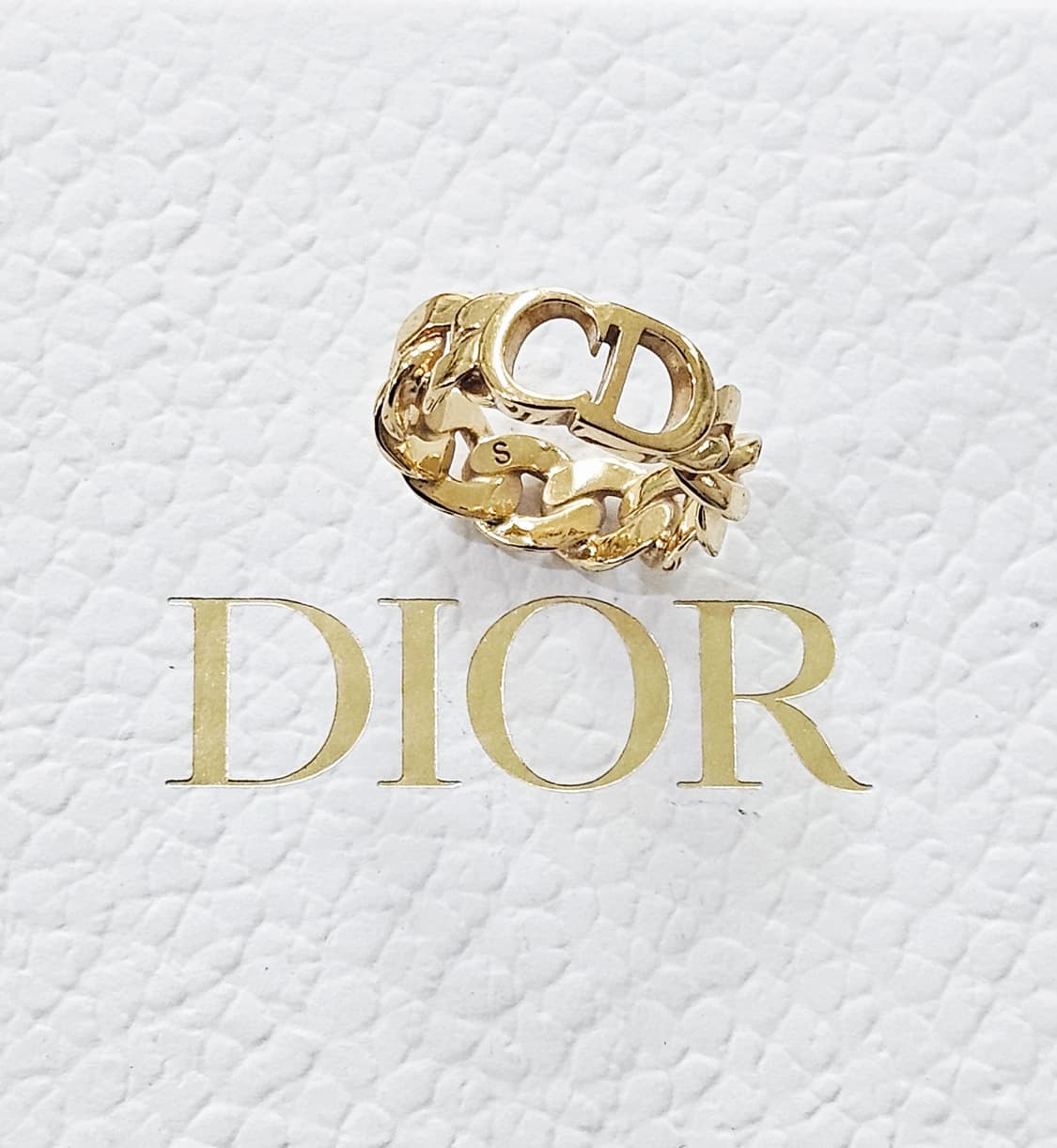 디올 당세 뚜왈 골드 피니쉬 링 / S사이즈 [약10.5호] [정품] 상품이미지1
