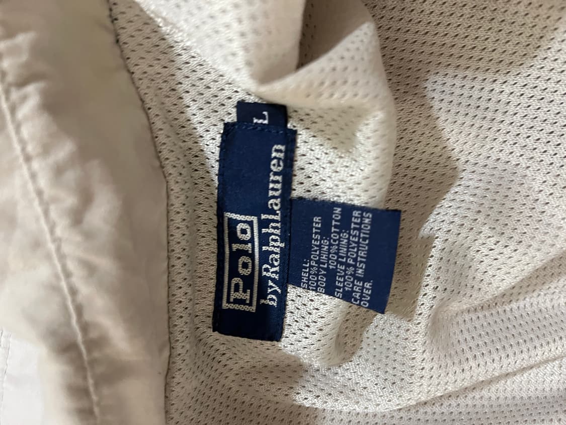 빈티지 폴로 윈드브레이커 L 상품이미지5