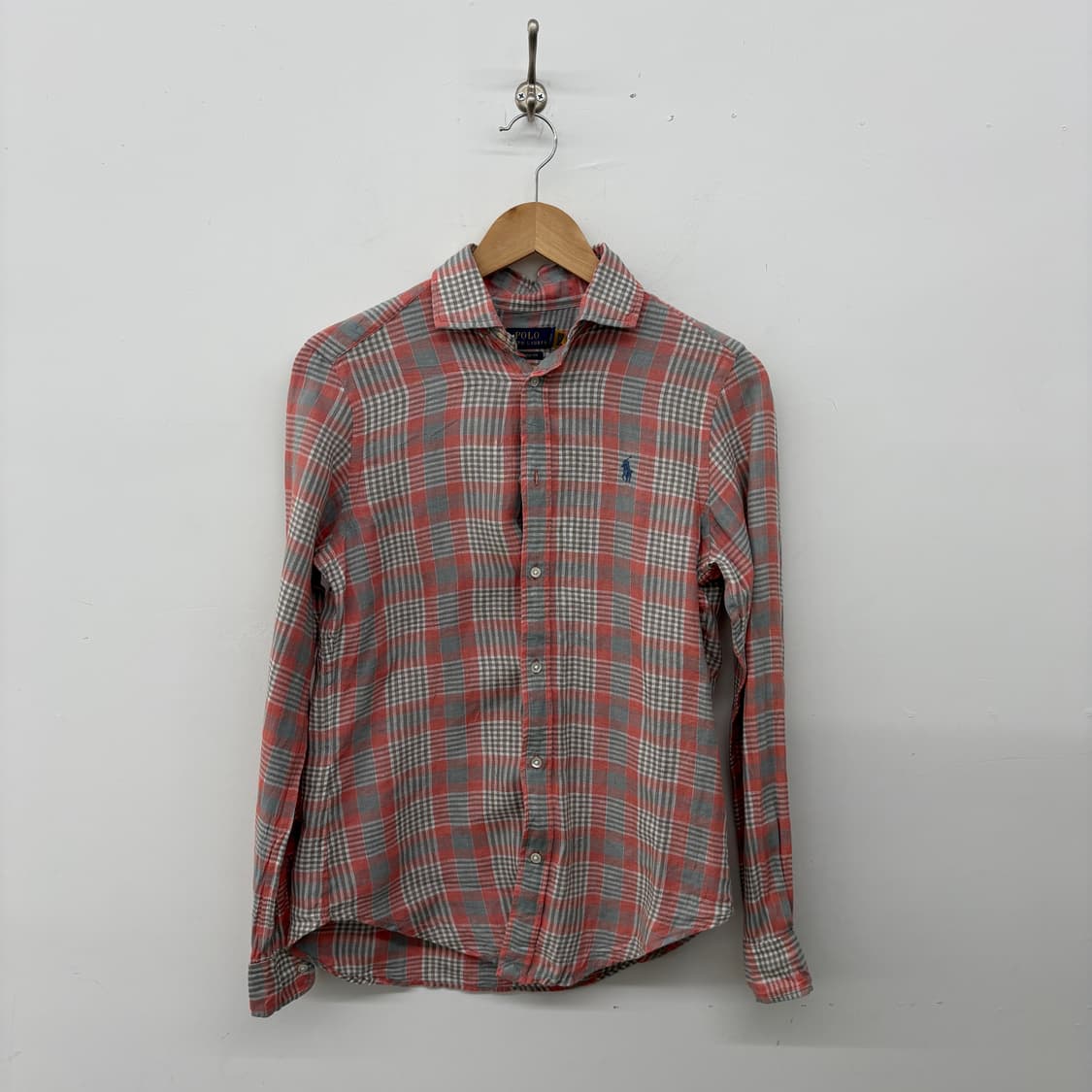폴로 랄프로렌 체크 셔츠 남방 남성 S 상품이미지1
