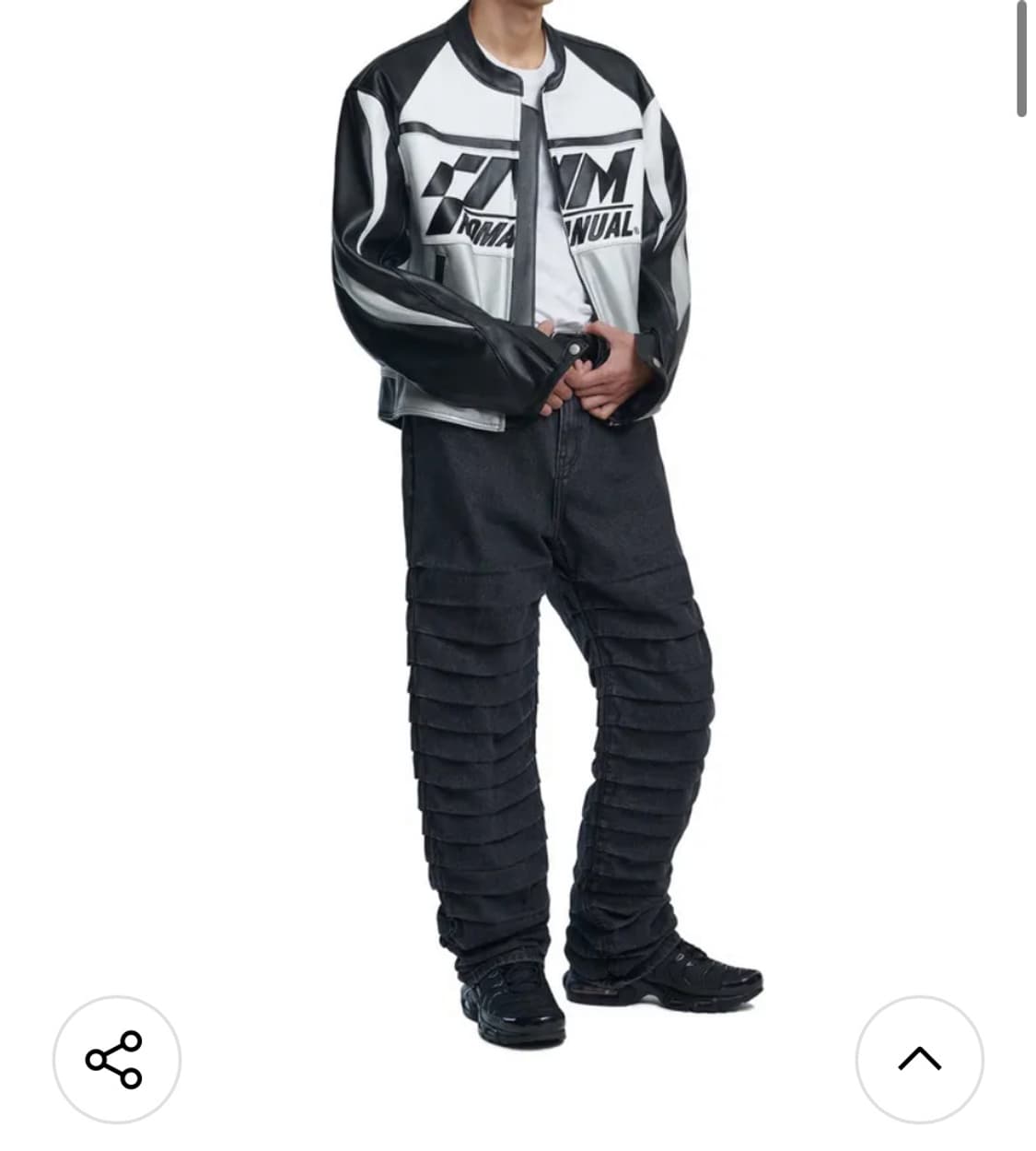 노매뉴얼 곱창팬츠 t.w denim pants L 상품이미지3