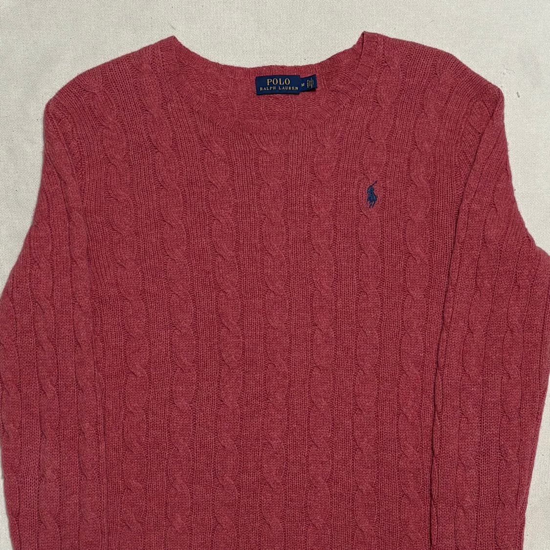 M 폴로랄프로렌 캐시미어 케이블 니트 상품이미지1